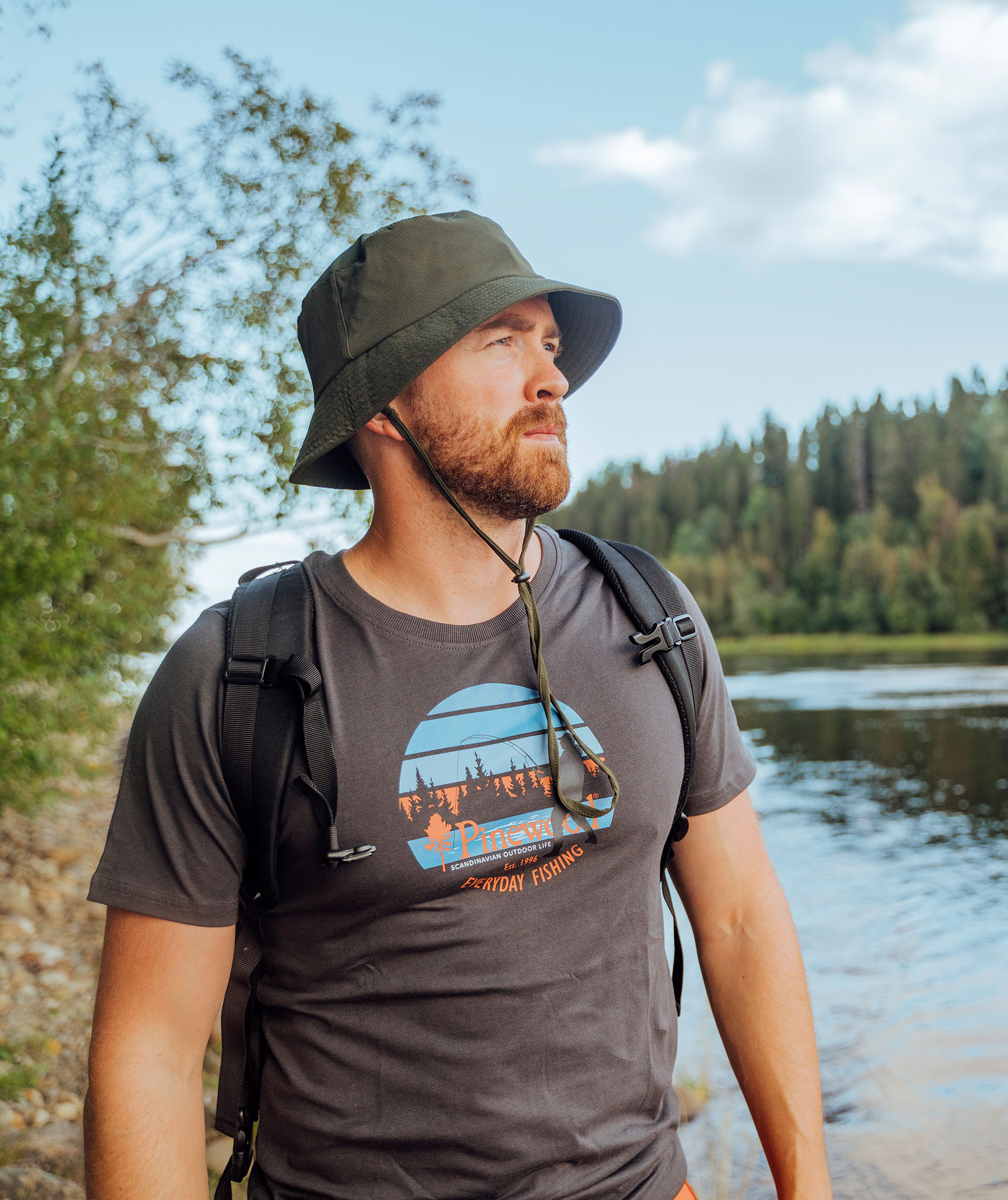 Pinewood&nbsp;NatureSafe b&oslash;llehat, Moss green