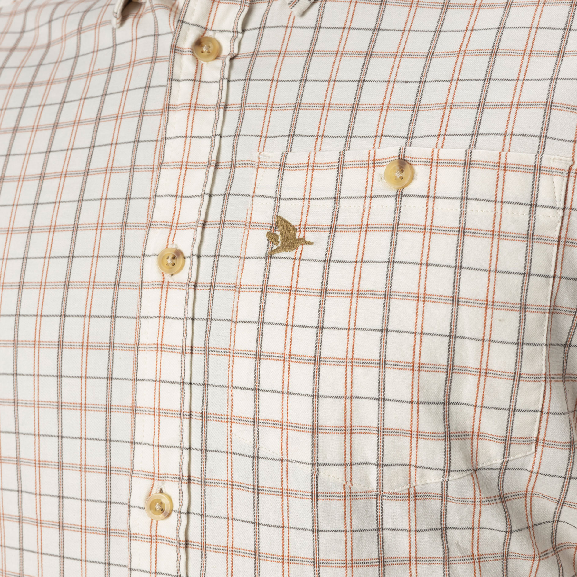 Seeland Shooting comfort fit Hemd, Gold Flame Check, large image number 3