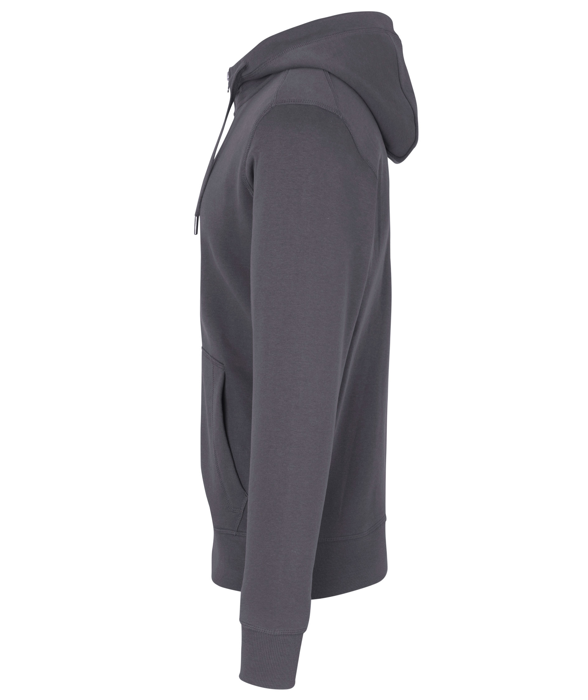 ID Core hoodie with zipper, Silver Grey, large image number 2