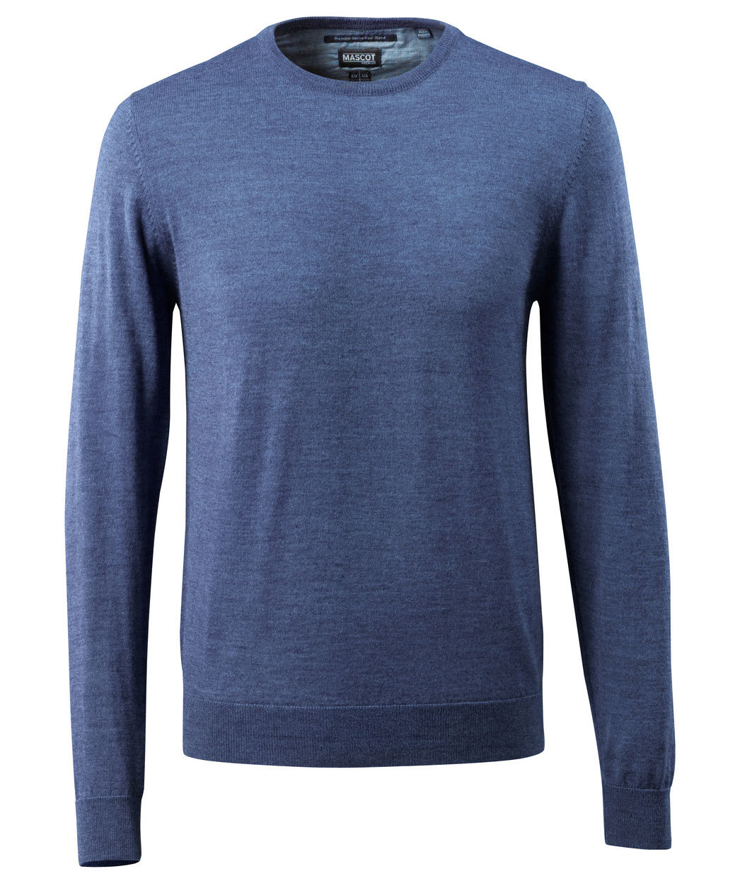 Mascot Frontline Strickpullover mit Merinowolle, Blau Melange, Blau Melange, swatch