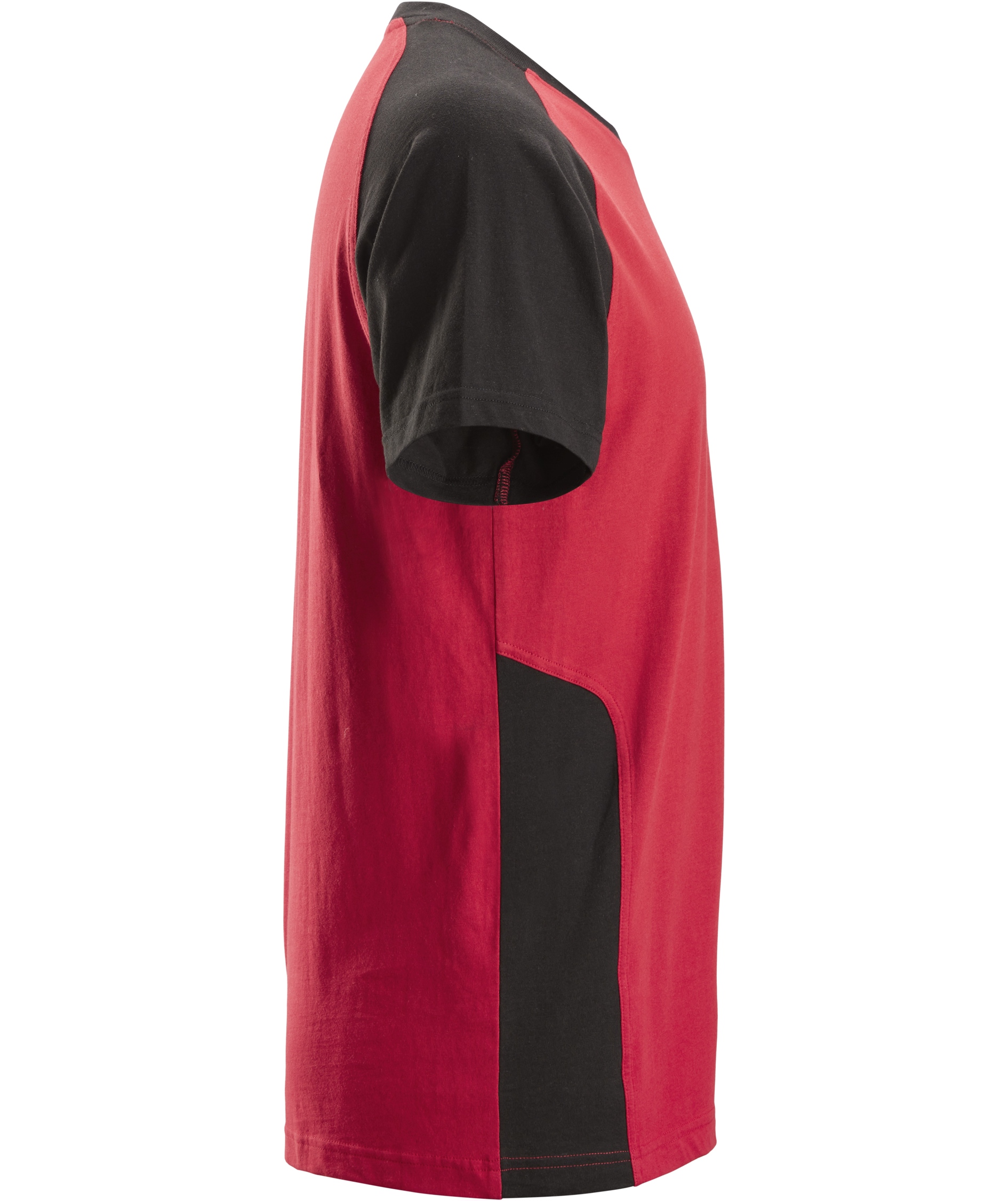 Snickers T-shirt 2550, Chili red/black, large image number 2