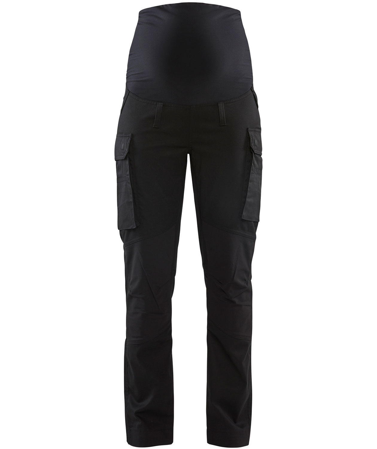 Bl&aring;kl&auml;der arbeidsmammabukse Full stretch, Svart