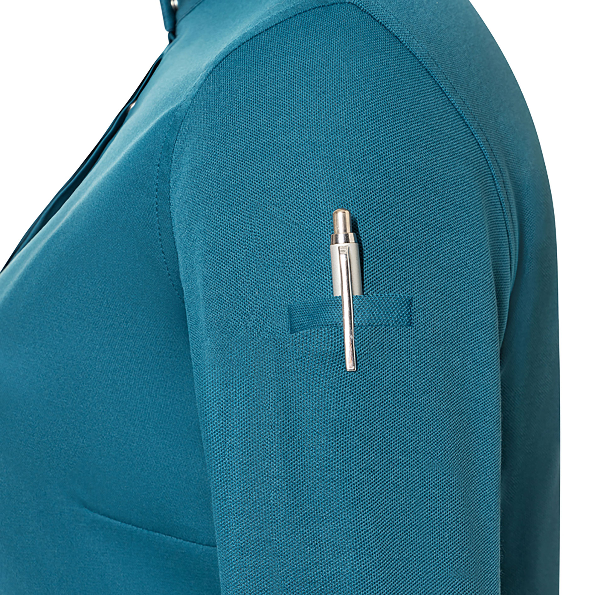 Karlowsky DIAMOND CUT&reg; Avantgarde Damen-Kochjacke, Dark Petrol, large image number 6