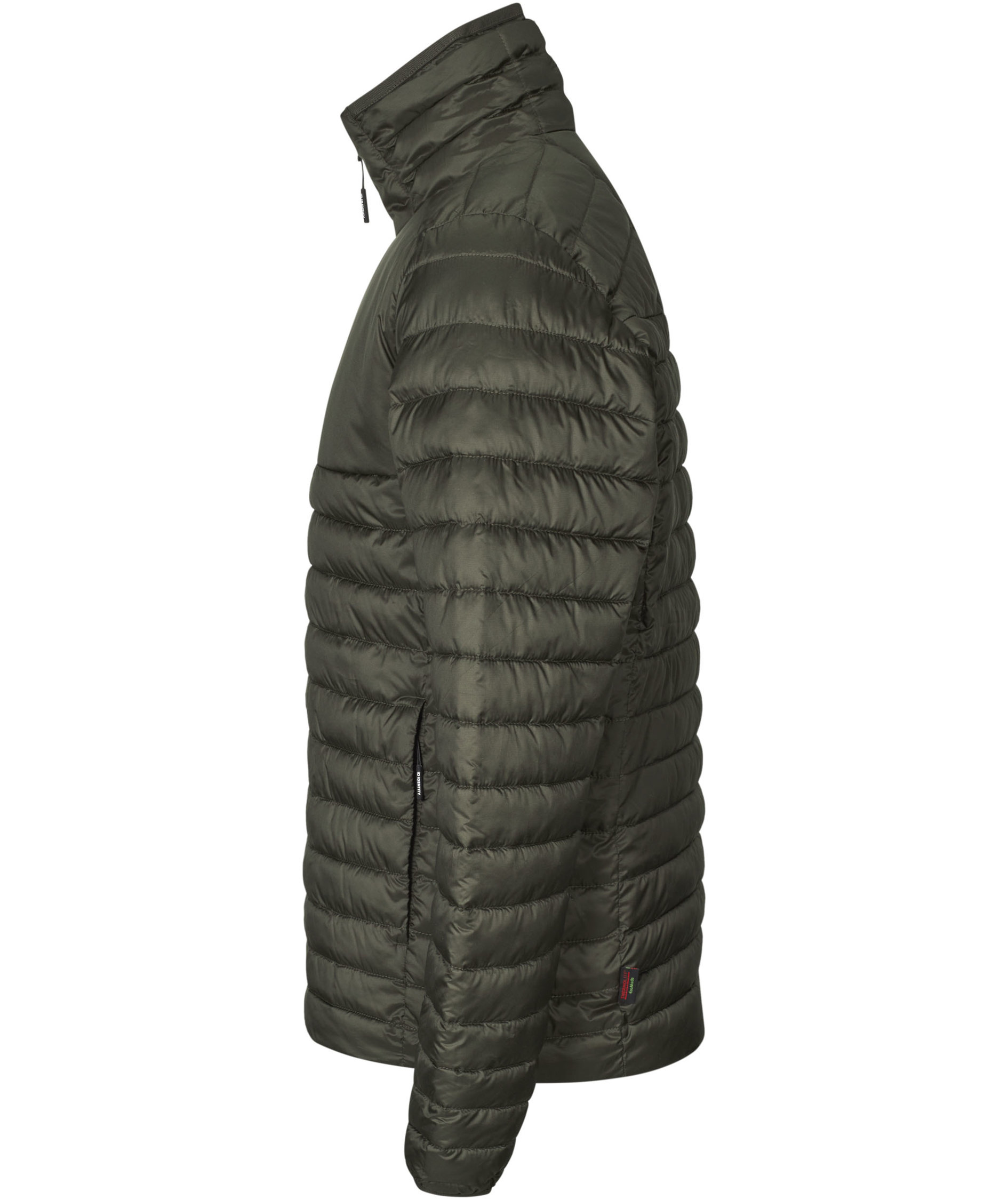 ID vadderad jacka, Oliv, large image number 3