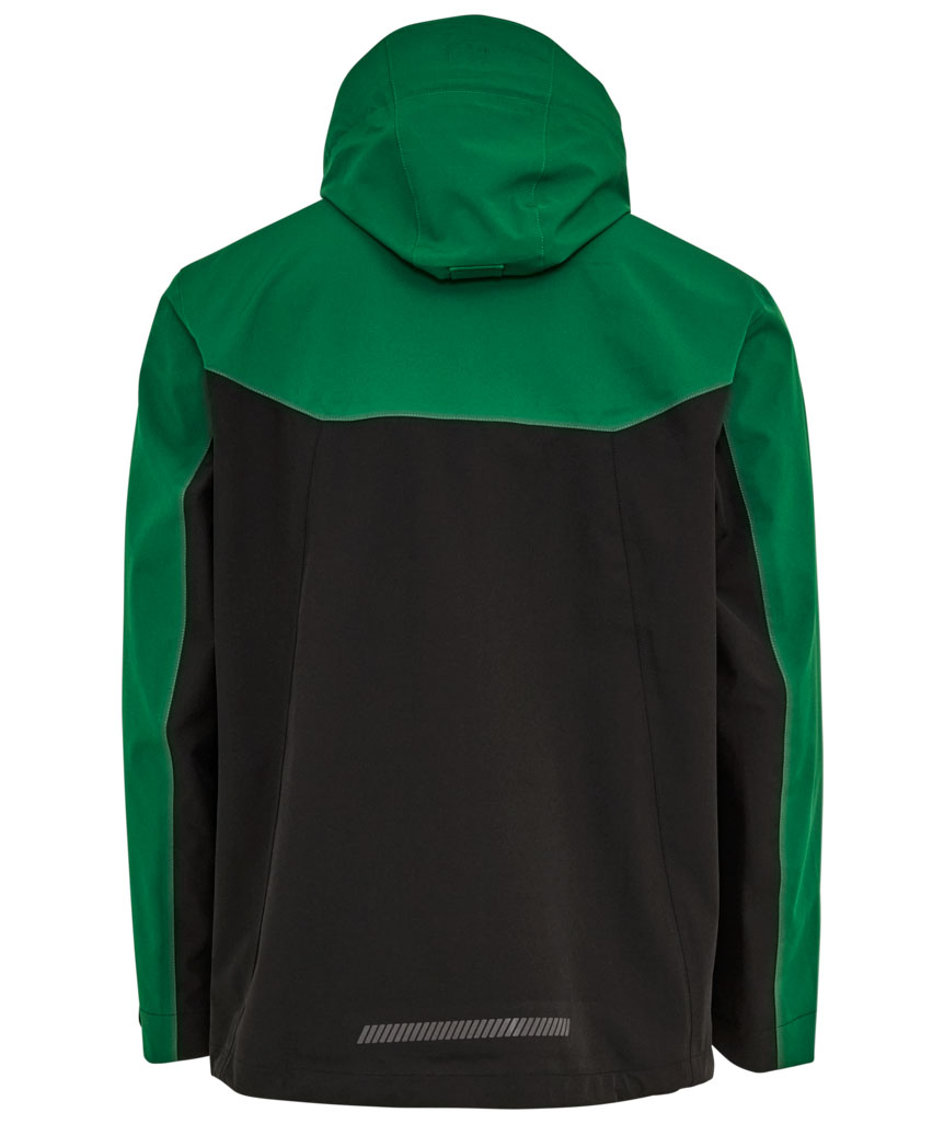 ELKA Working Xtreme skaljakke full stretch, Gr&oslash;n/Sort, large image number 2