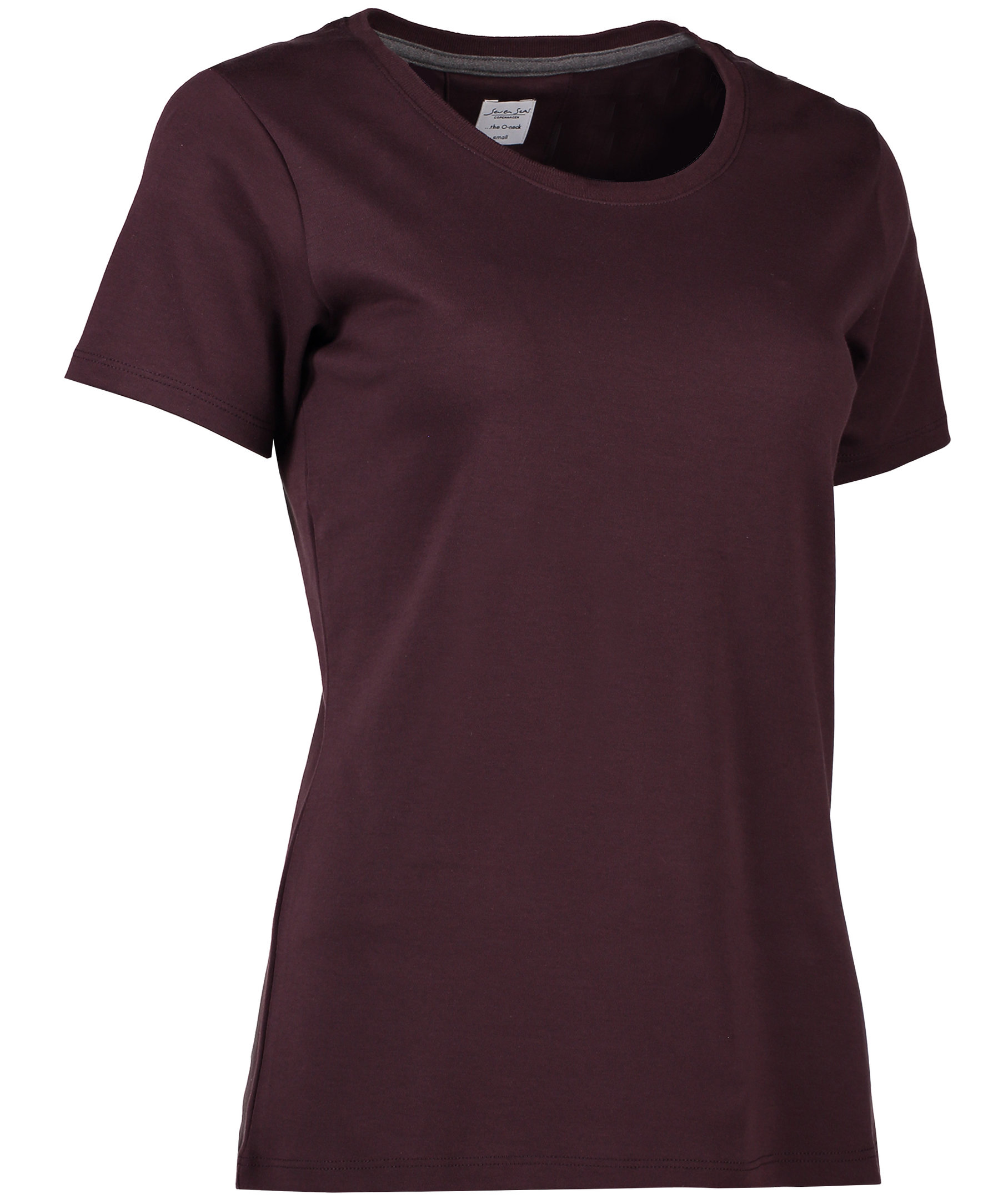 Seven Seas women's round neck T-shirt, Deep Red, large image number 2