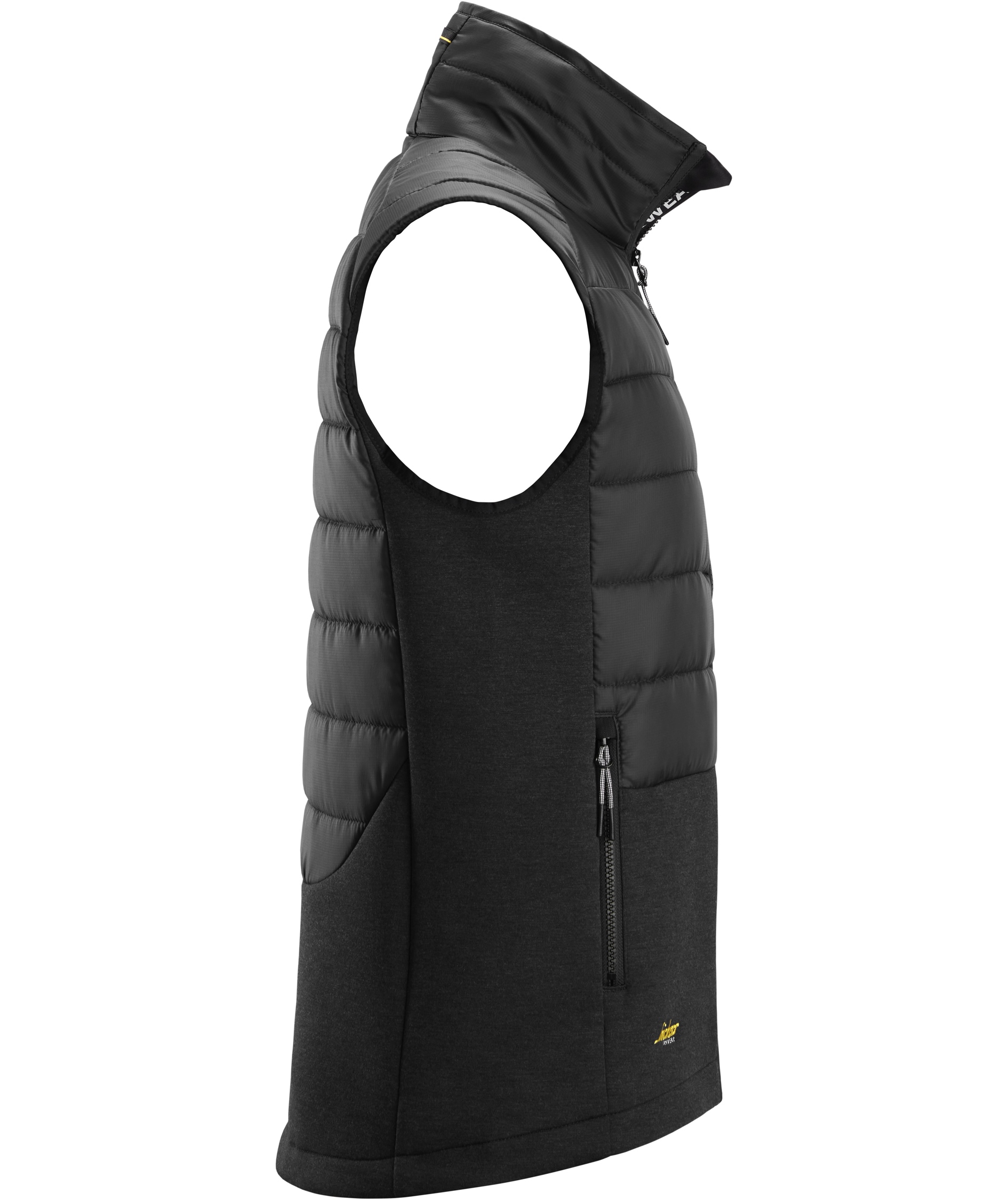 Snickers FlexiWork hybridvest 4902, Black/Black, large image number 4