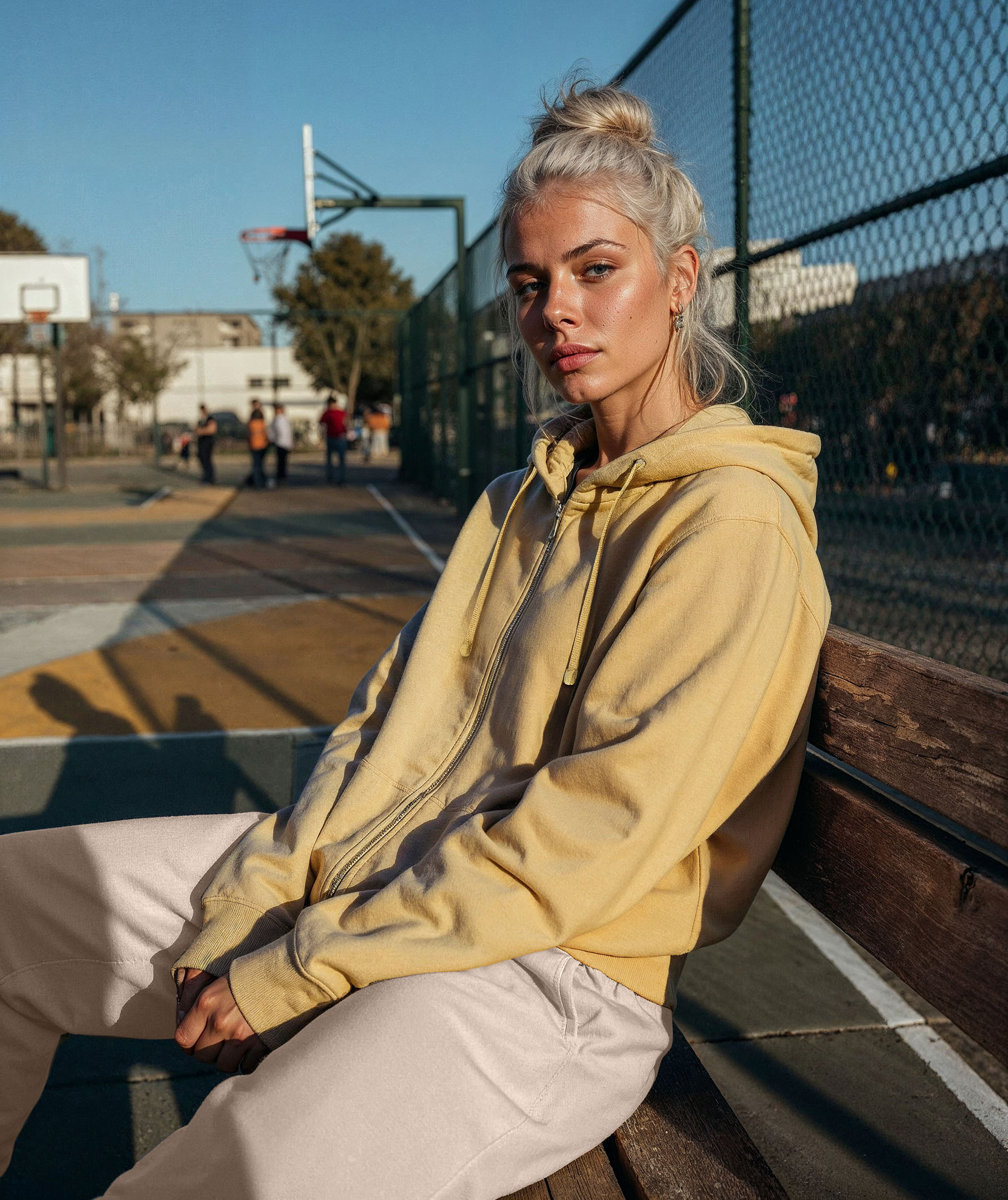 UM Regular fit hoodie with zipper, 3927, large image number 6