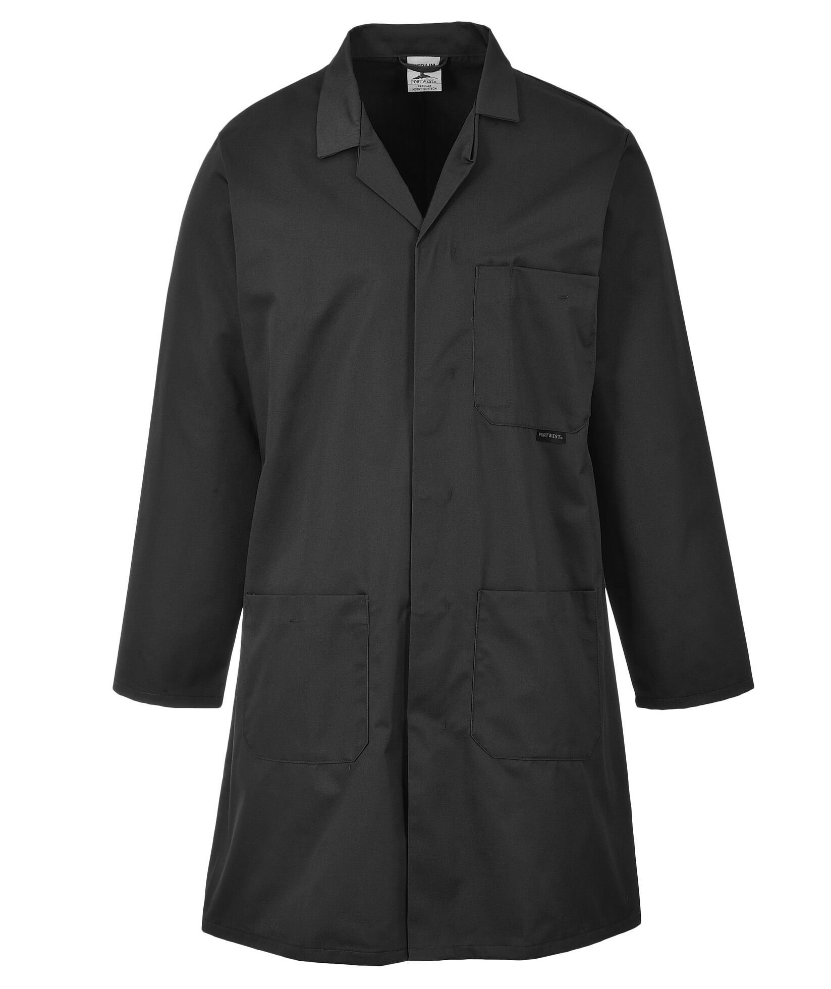 Portwest Standard Kittel, Schwarz