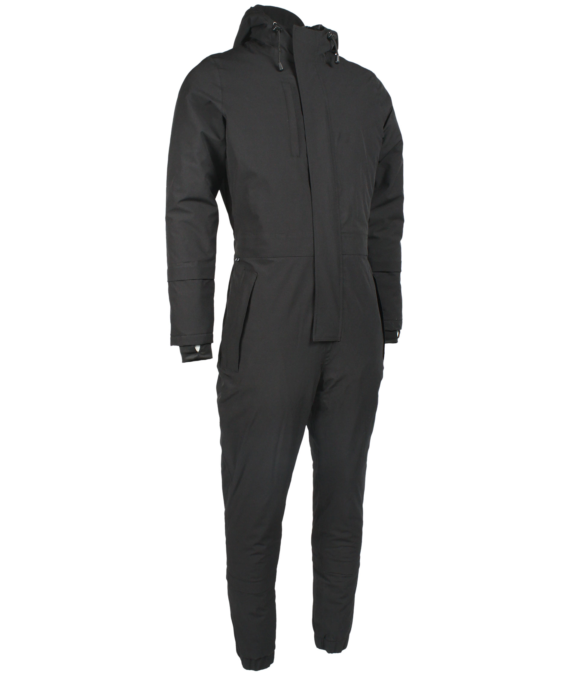 Lyngs&oslash;e dame vinter jumpsuit full stretch, Svart, Svart, swatch