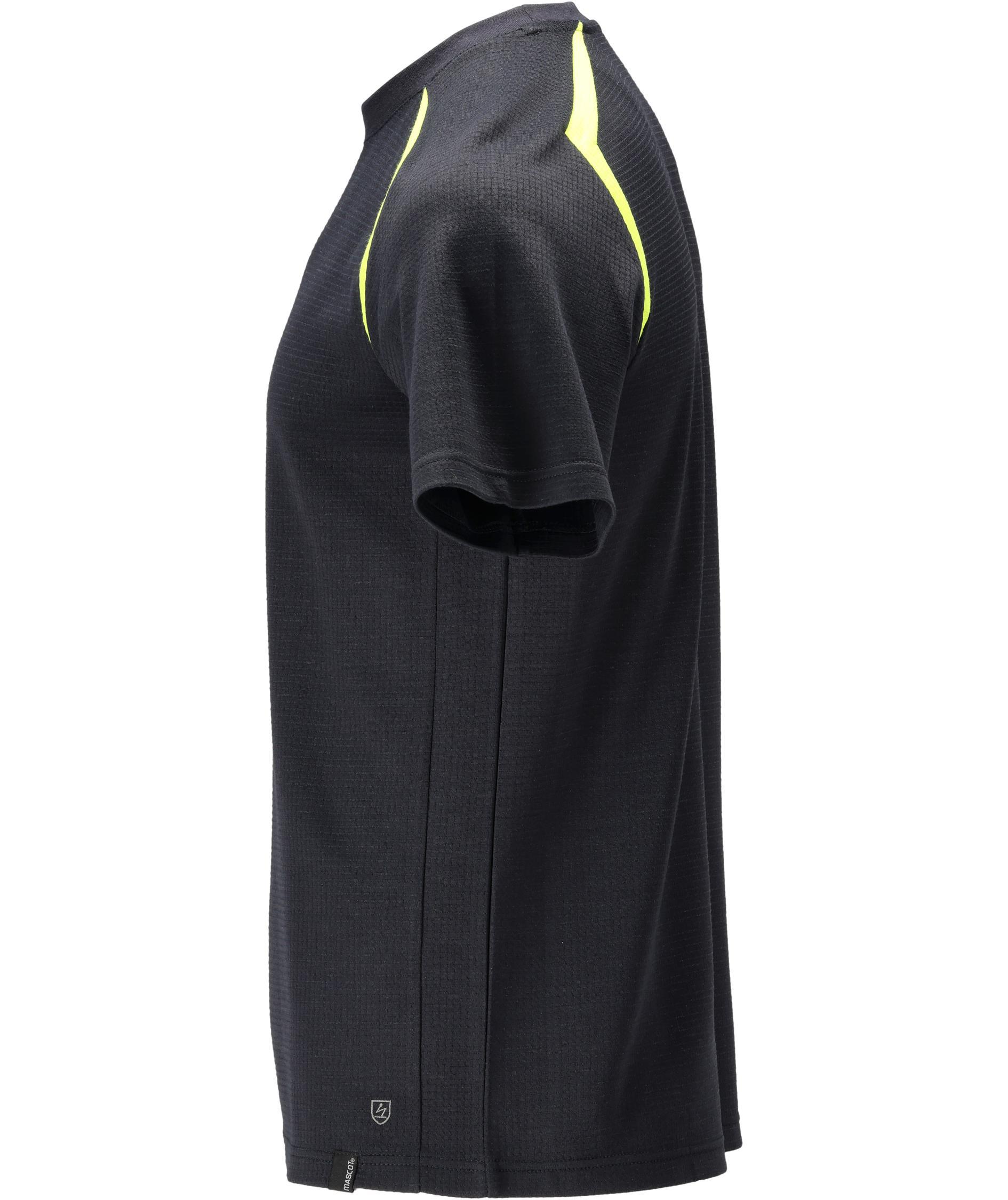 Mascot Accelerate Multisafe T-skjorte, M&oslash;rk Marine/Hi-Vis Oransje, large image number 3