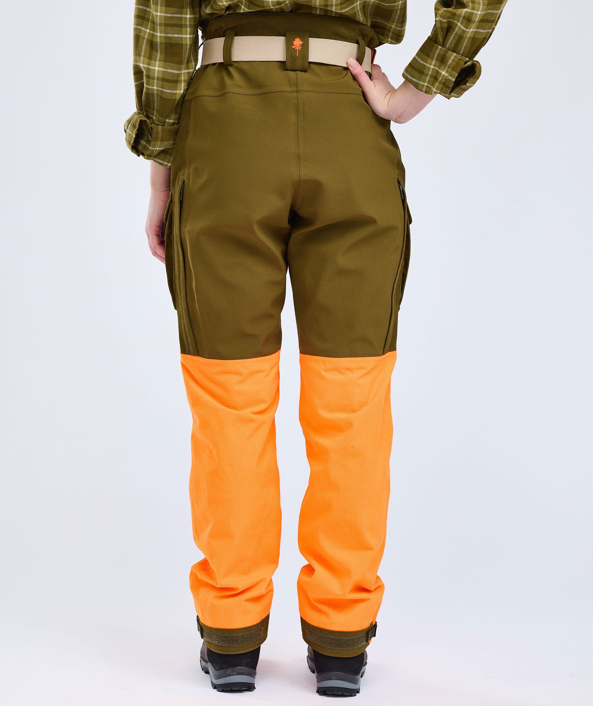 Pinewood Expert 2L Hunting damebukser, Olive Green/Orange, large image number 3