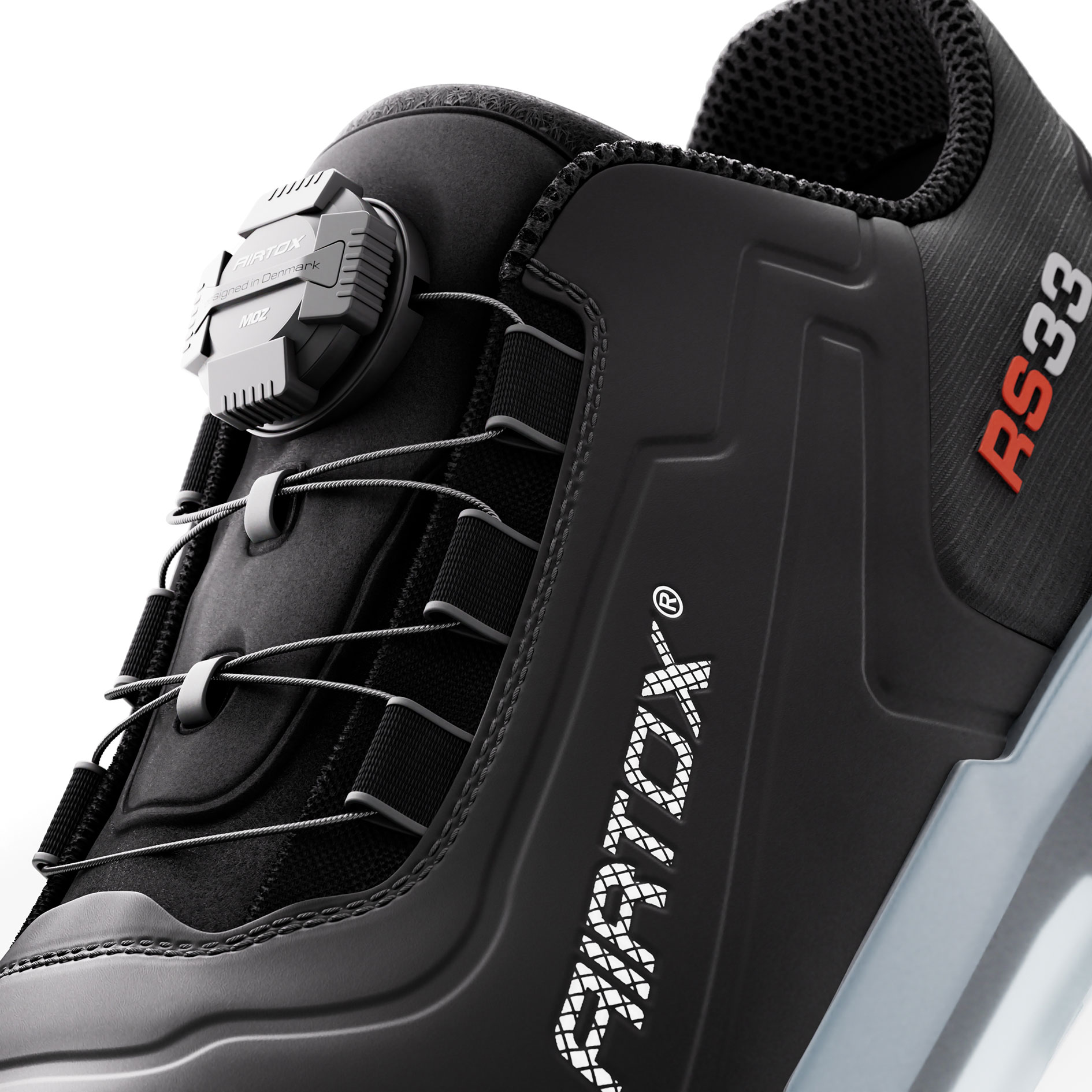 Airtox RS33 safety shoes S7S, Black/White, large image number 7