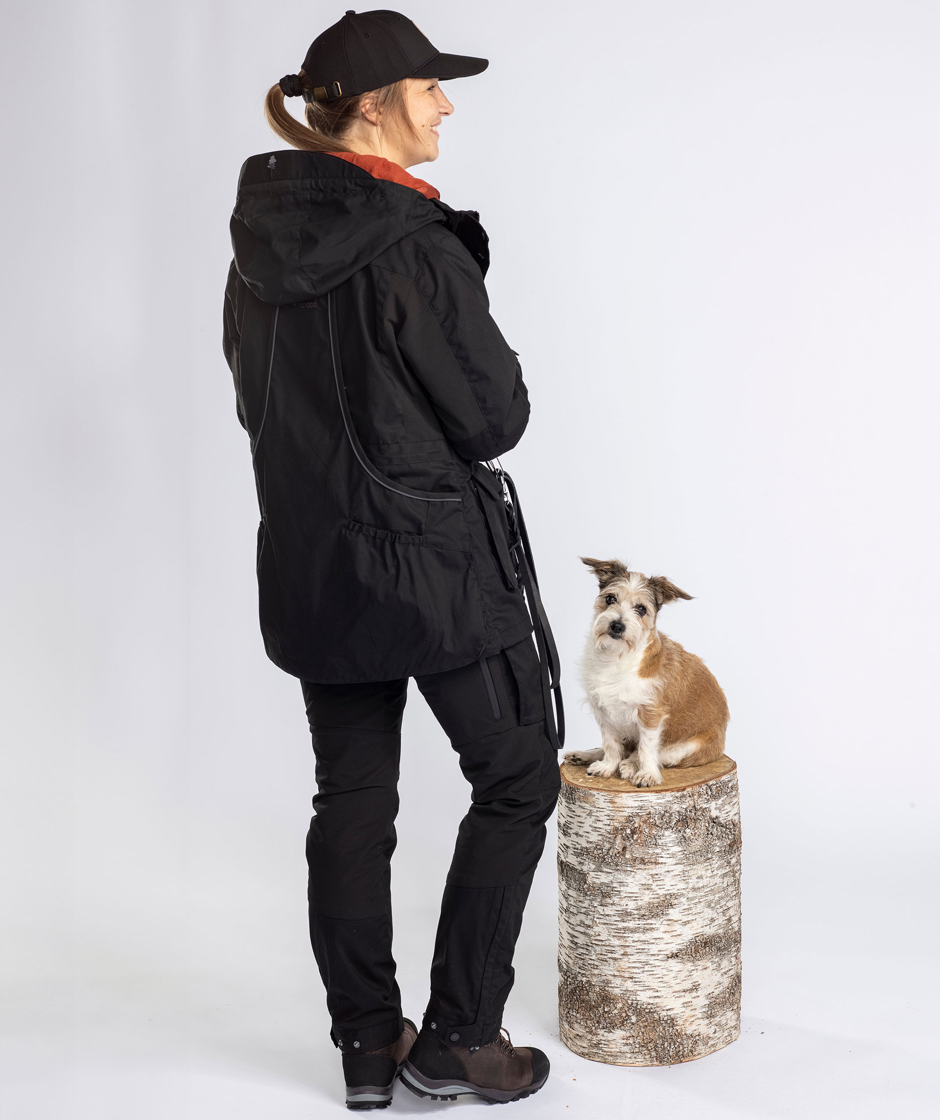 Pinewood Dog Sports Trainer damebuks, Black, large image number 4