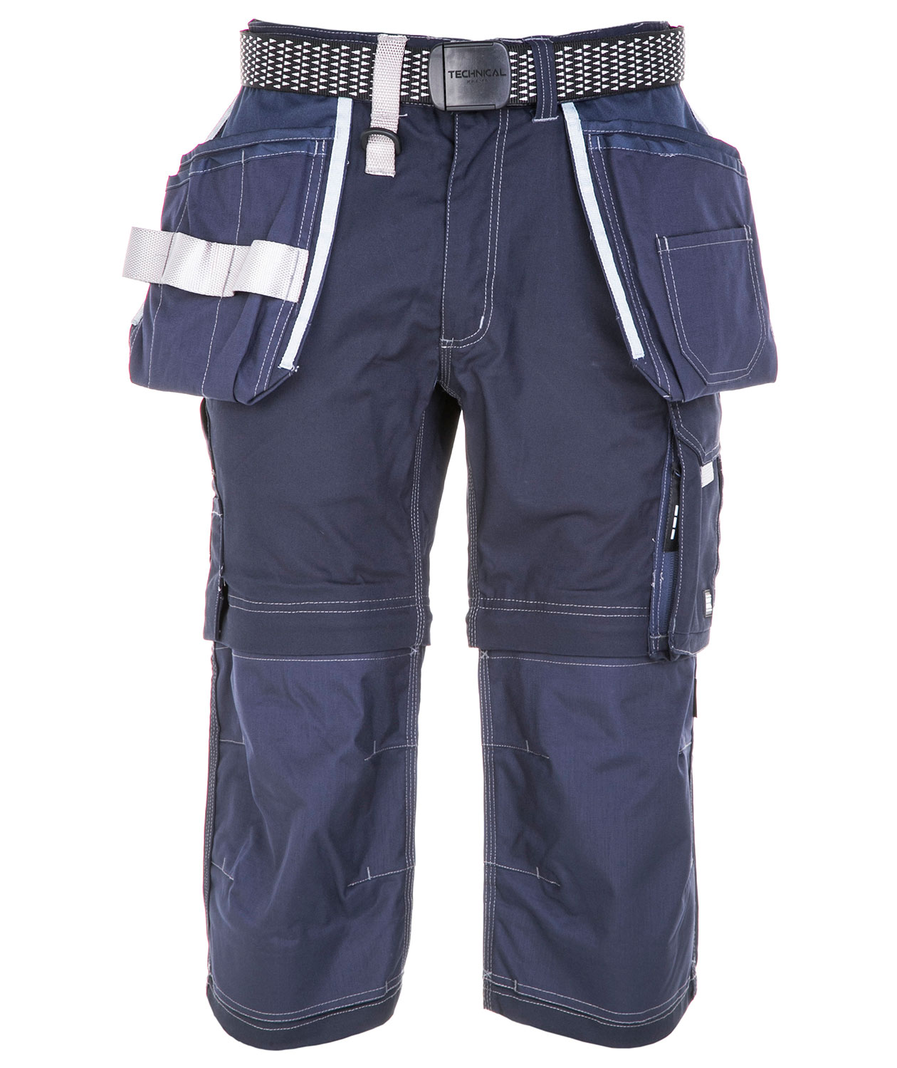 Kramp Technical stretch piratbyxa, Marinbl&aring;