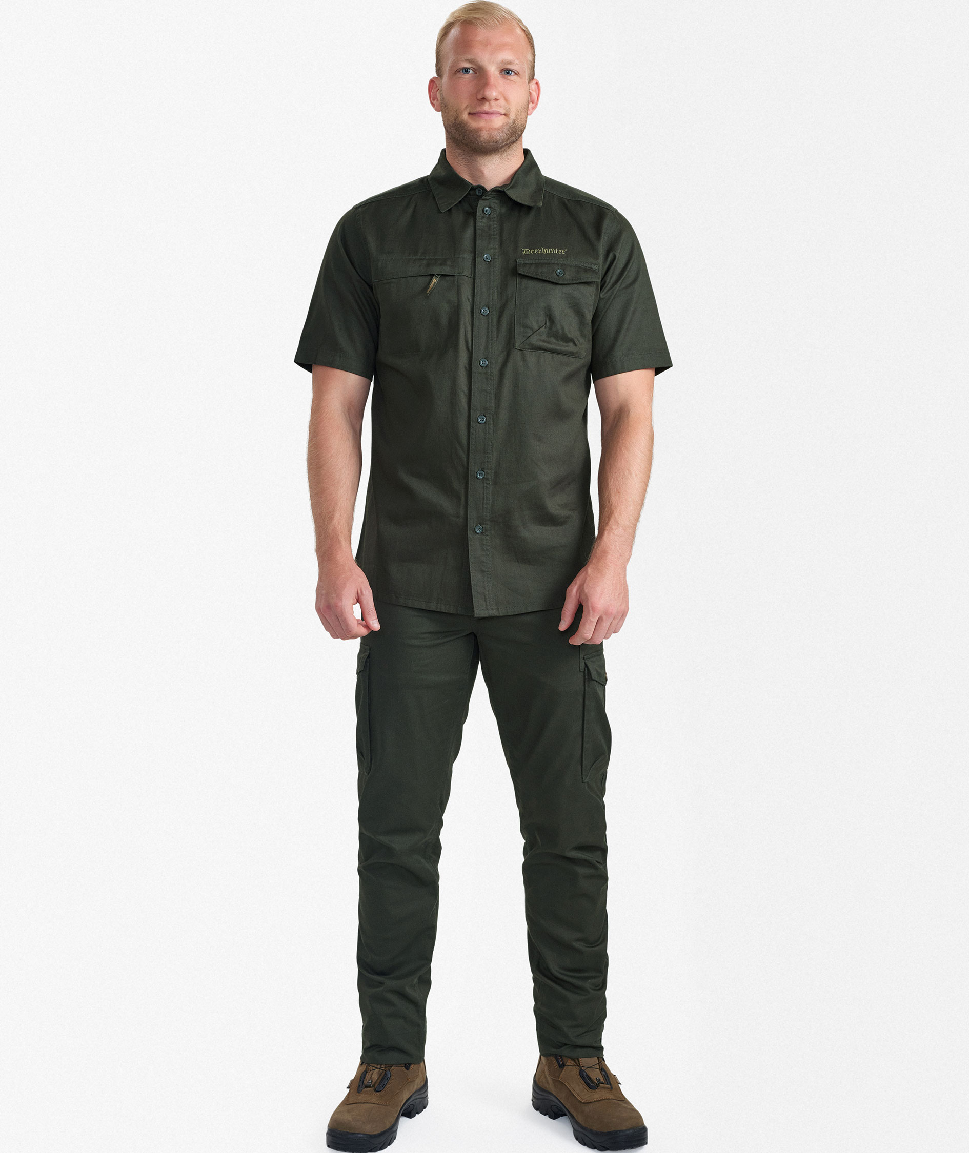 Deerhunter Atlas kort&auml;rmad skjorta, Timber