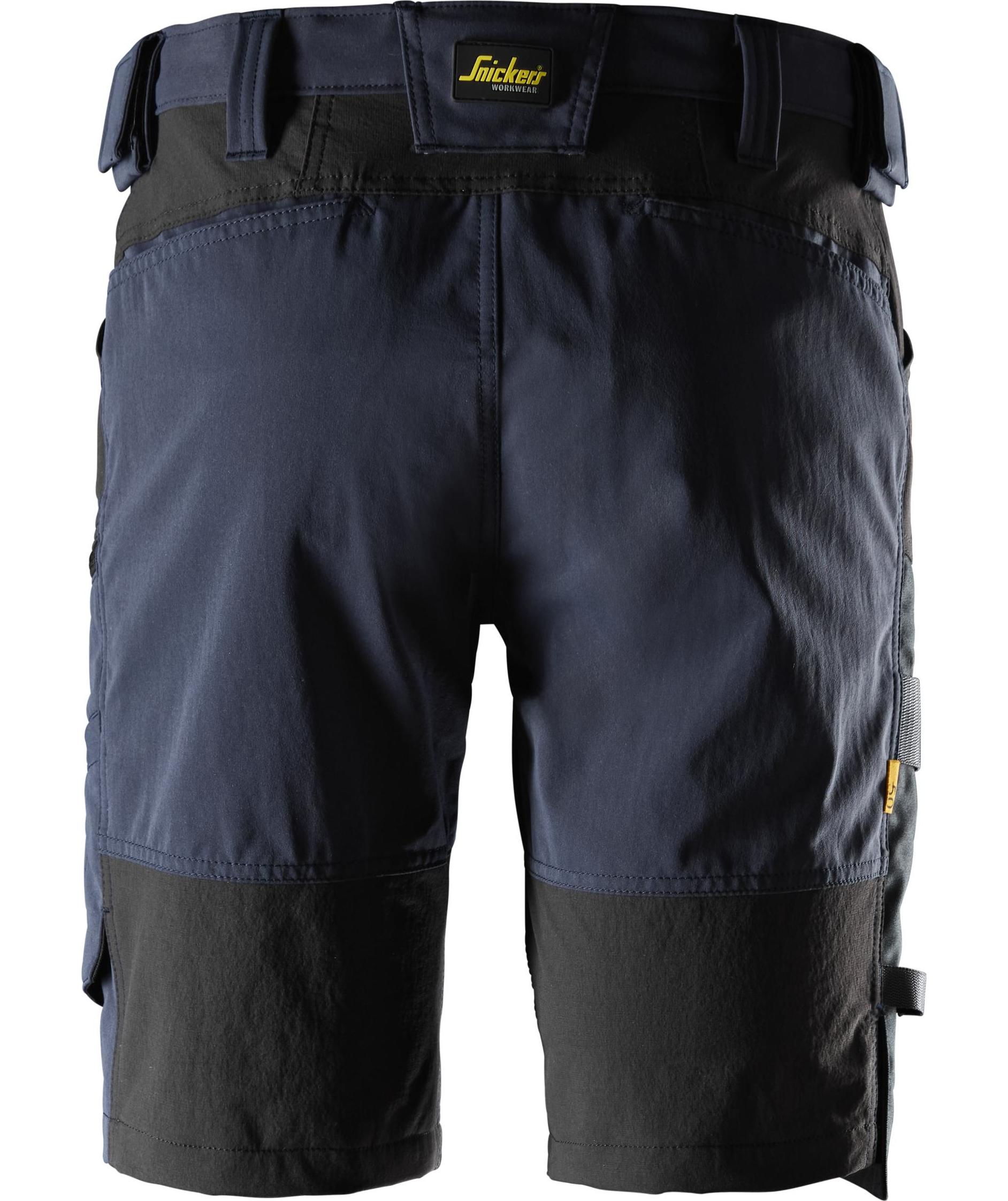 Snickers AllroundWork arbeidsshorts 6119 full stretch, Navy/Svart, large image number 2
