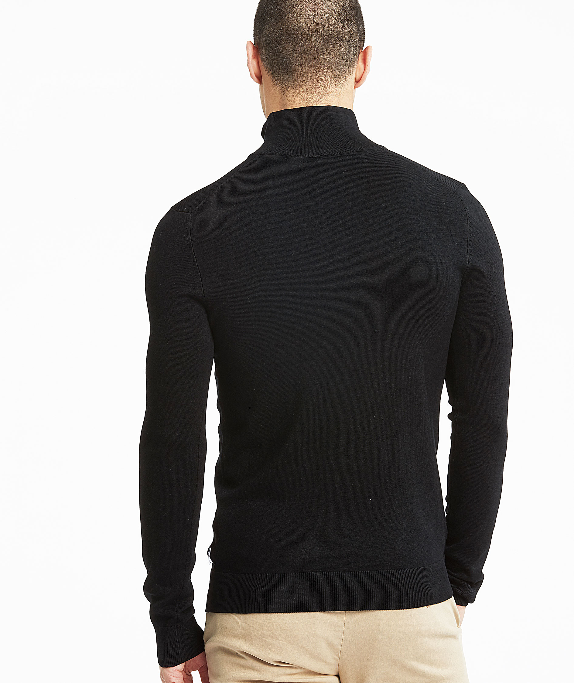 Lindbergh strikket genser, Black, Black, large image number 5