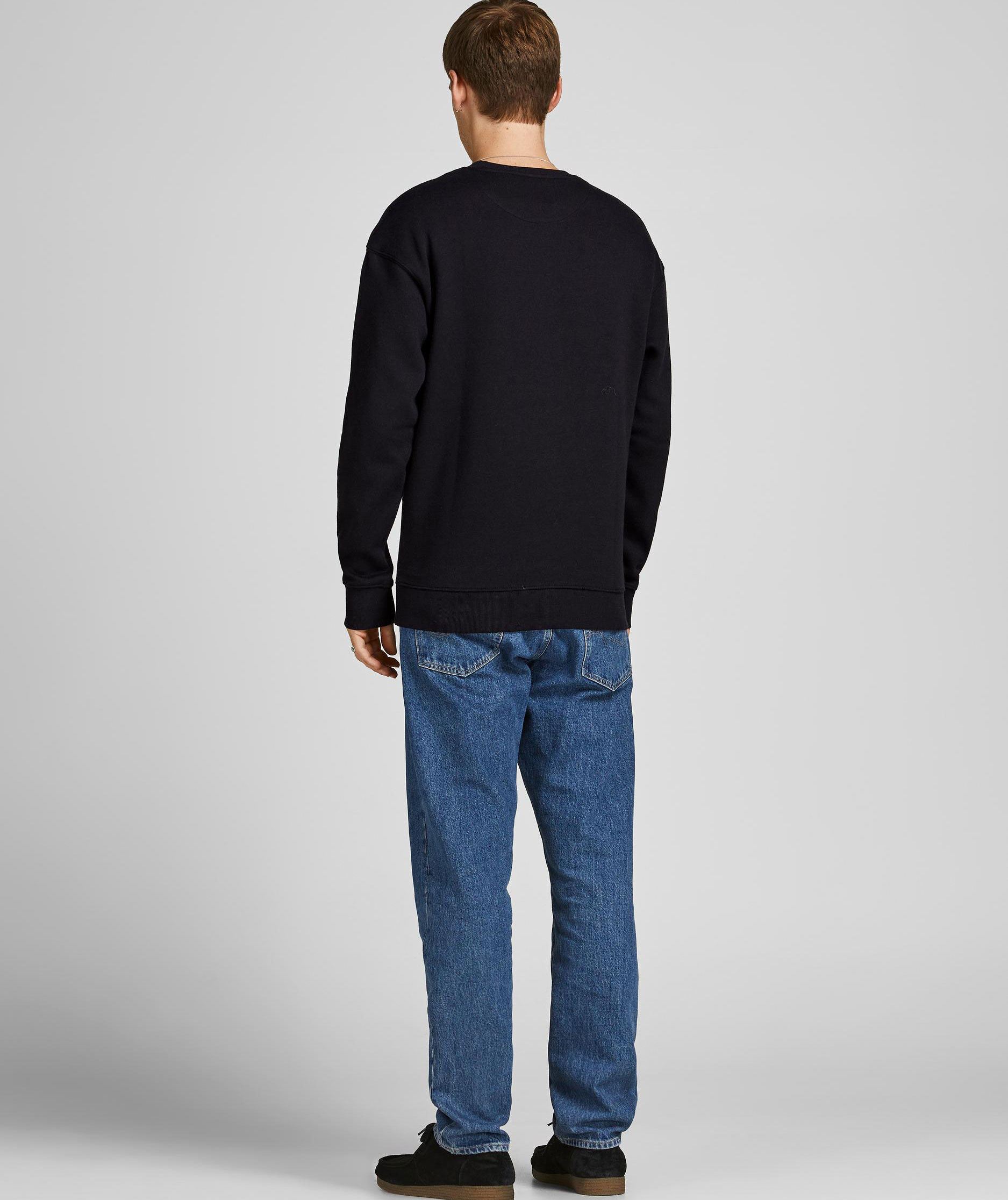 Jack & Jones JJEBRADLEY sweatshirt, Black, large image number 6