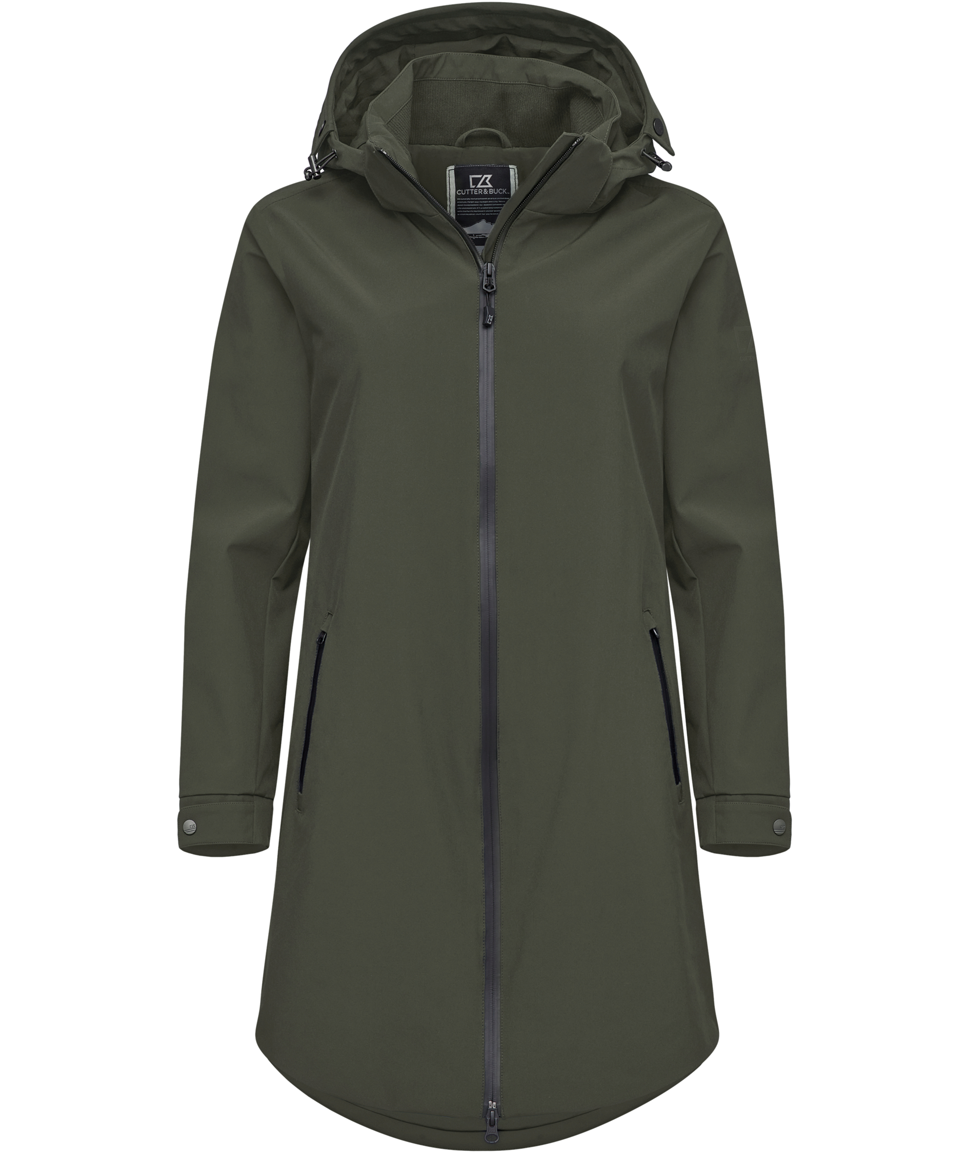 Cutter & Buck Wedderburn parkas dam, Gr&ouml;n