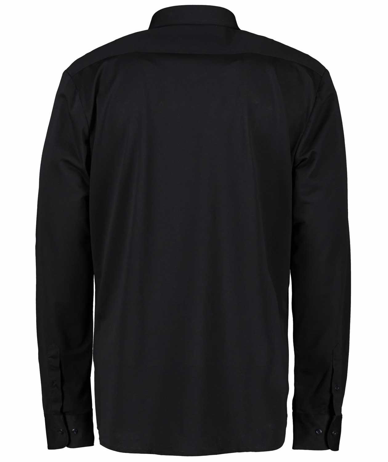 Seven Seas Modern fit jerseyshirt, Black