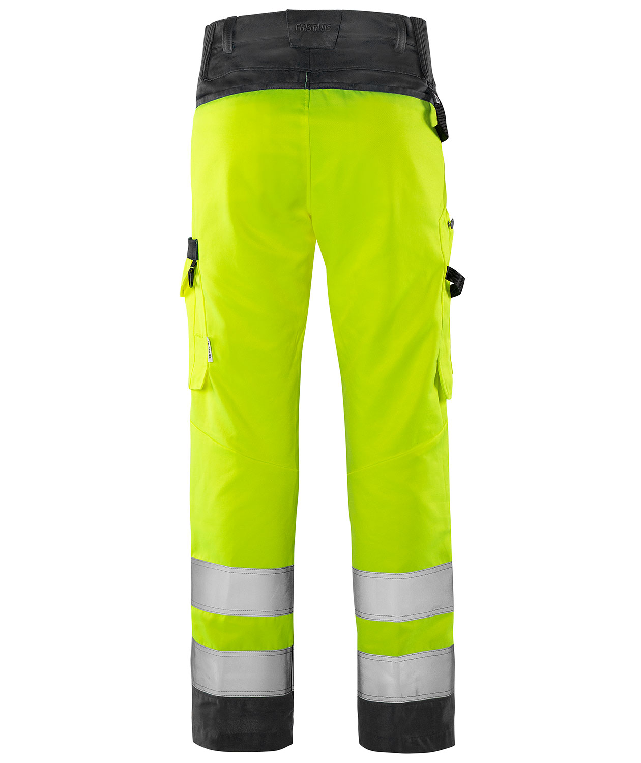 Fristads Green arbetsbyxa 2651 GPLU, Varsel Gul/Svart, large image number 2