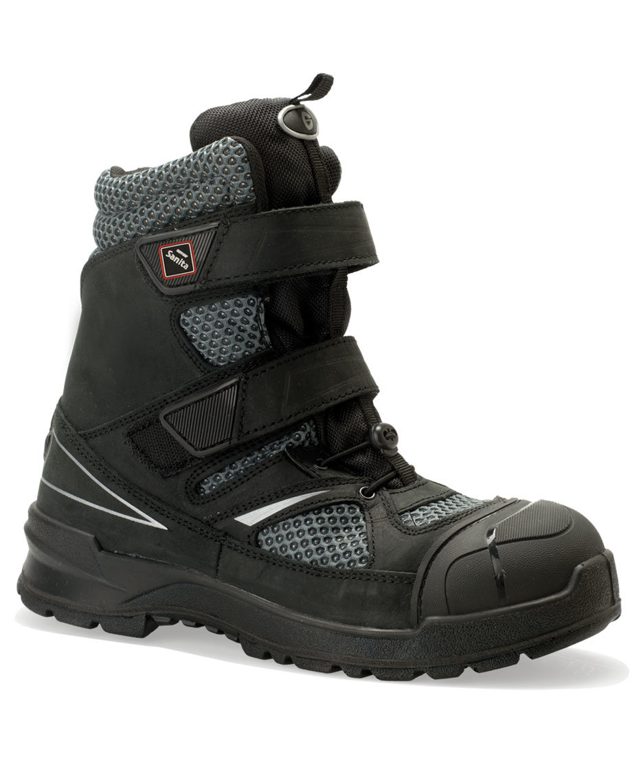 Sanita Windstone skyddsst&ouml;vlar S3, Svart