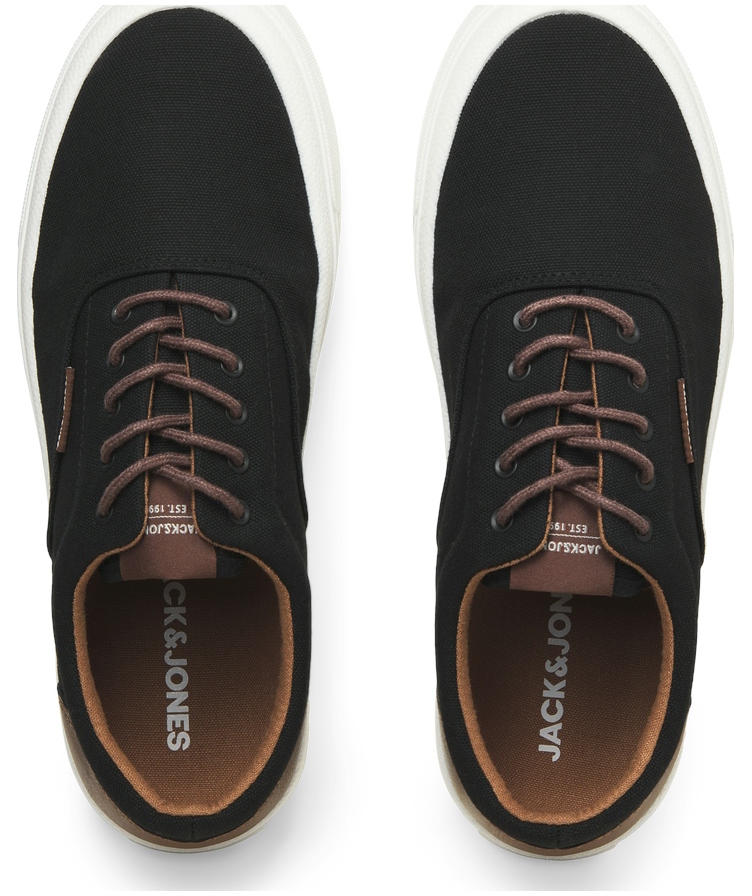 Jack & Jones JFWISLINGTON canvas sneakers, Anthracite, large image number 2