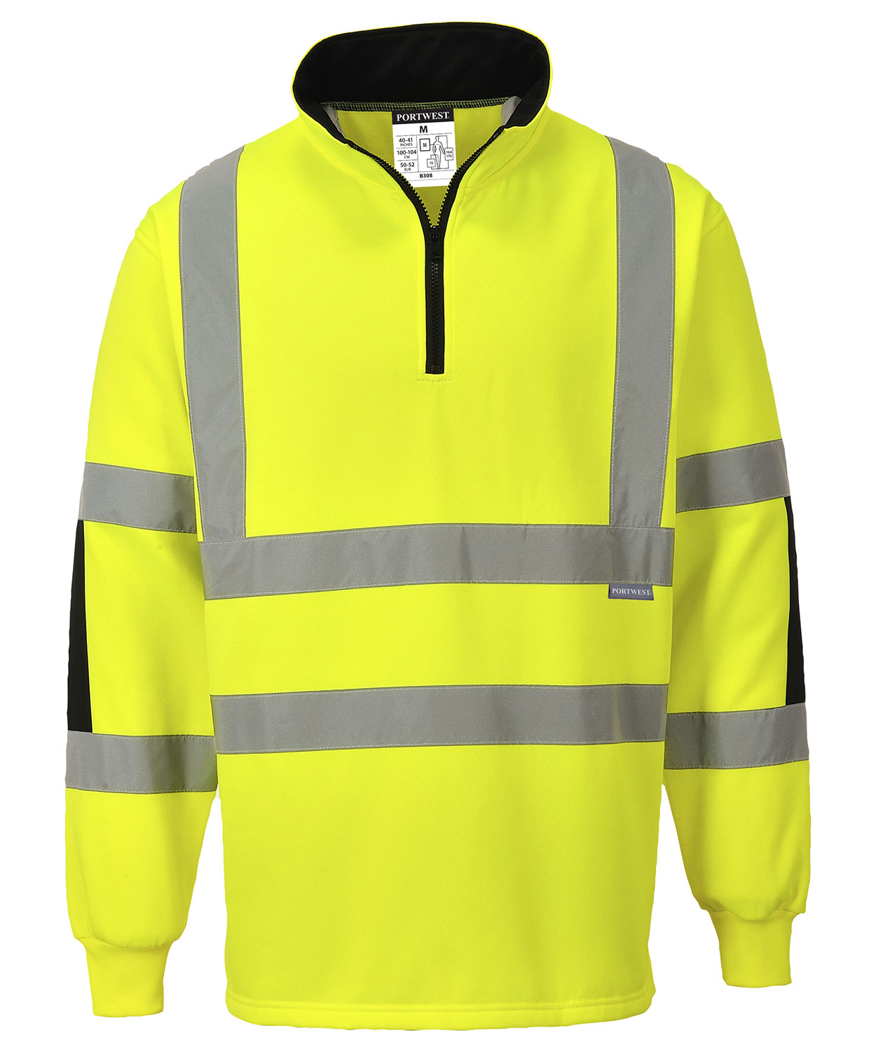 Portwest sweatshirt, Varsel Gul