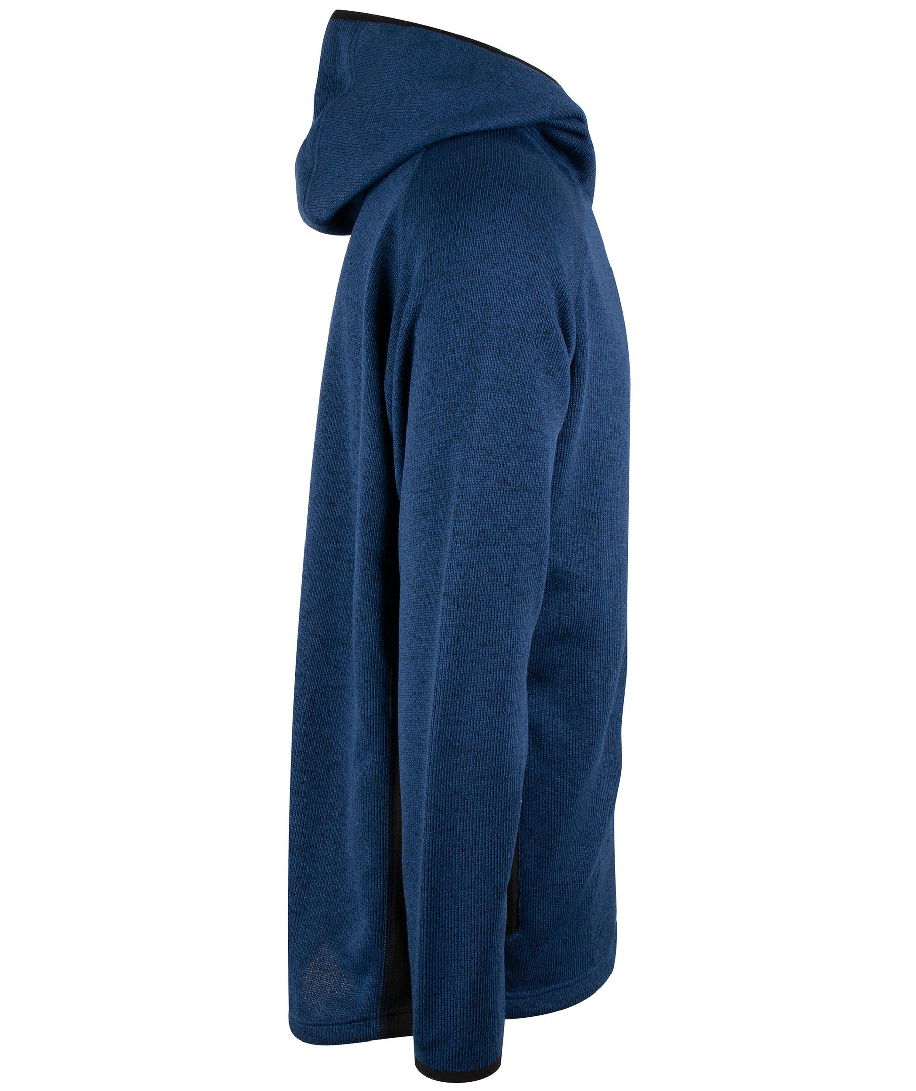 NYXX Essential fleece cardigan, Marinemeleret, large image number 2