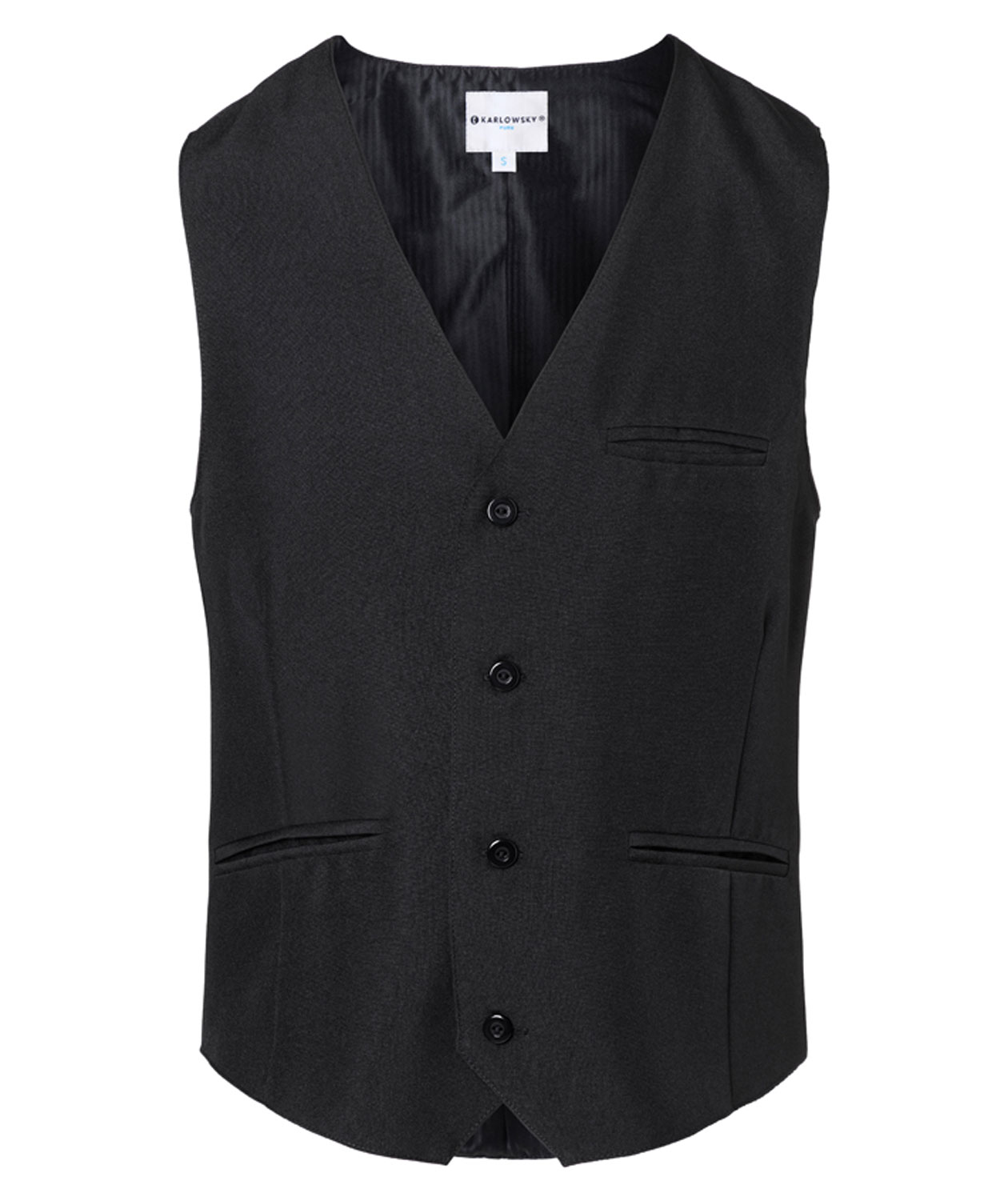 Karlowsky Basic serveringsv&auml;st, Svart