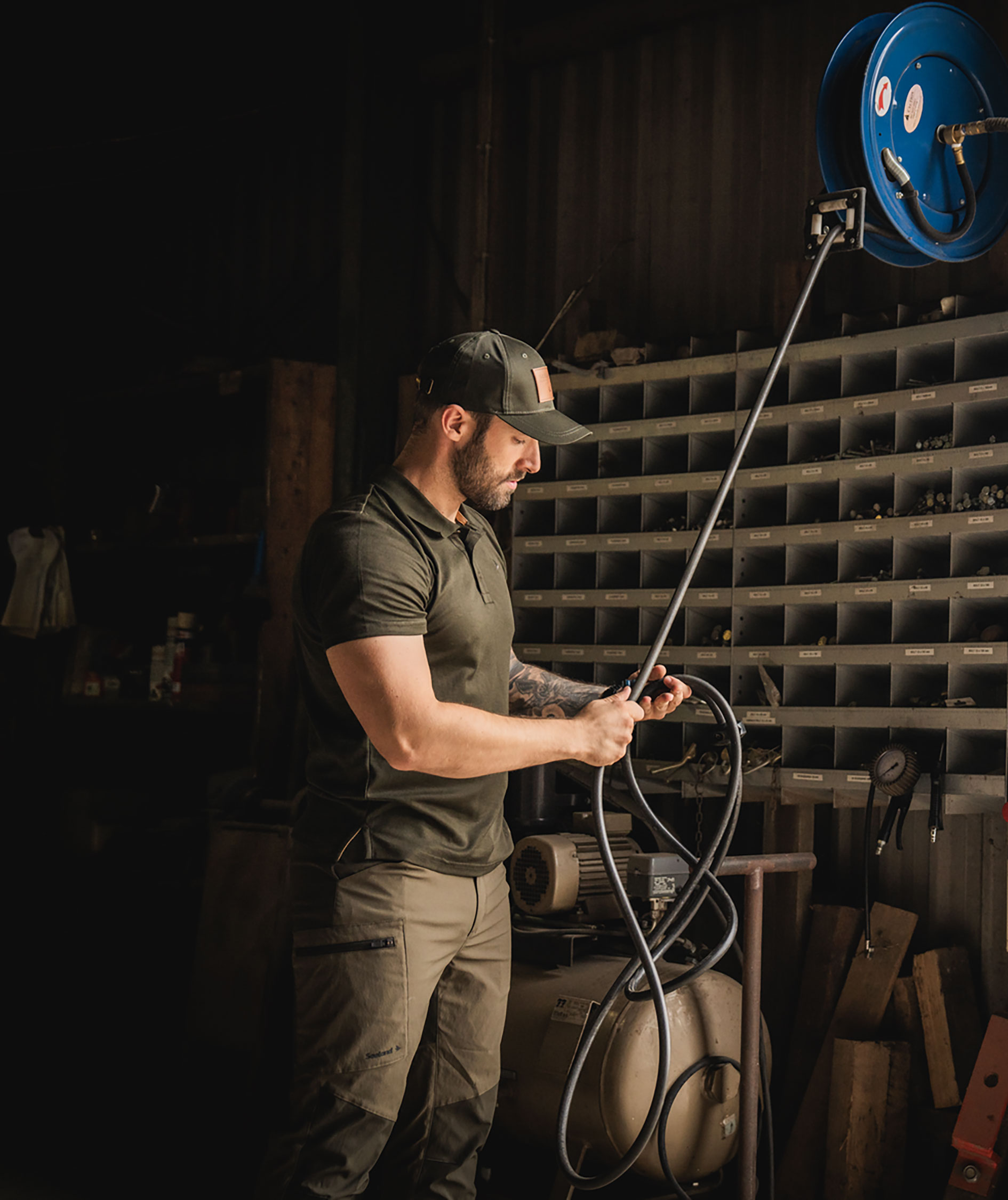 Seeland Pembroke polo shirt, Pine green, large image number 9