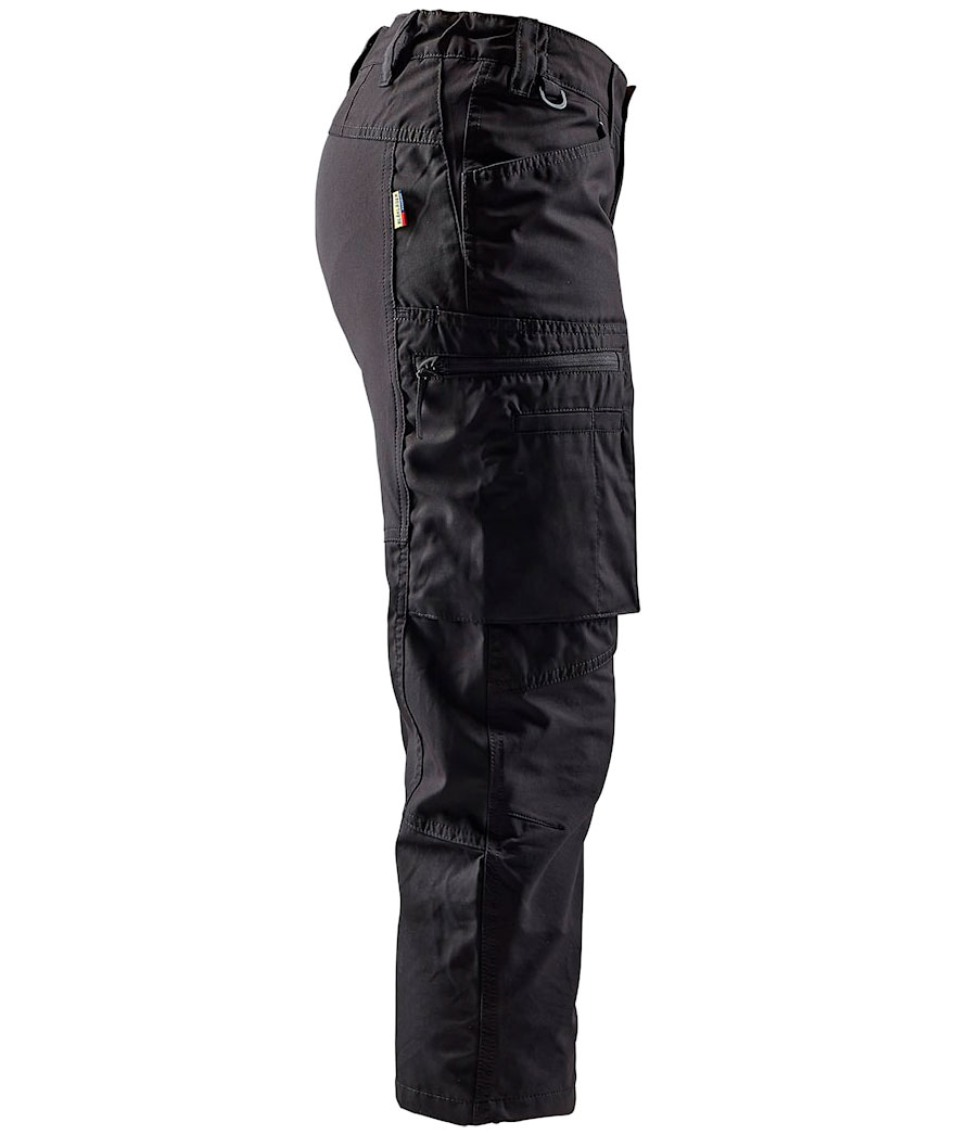 Bl&aring;kl&auml;der women's knee pants, Black, large image number 3