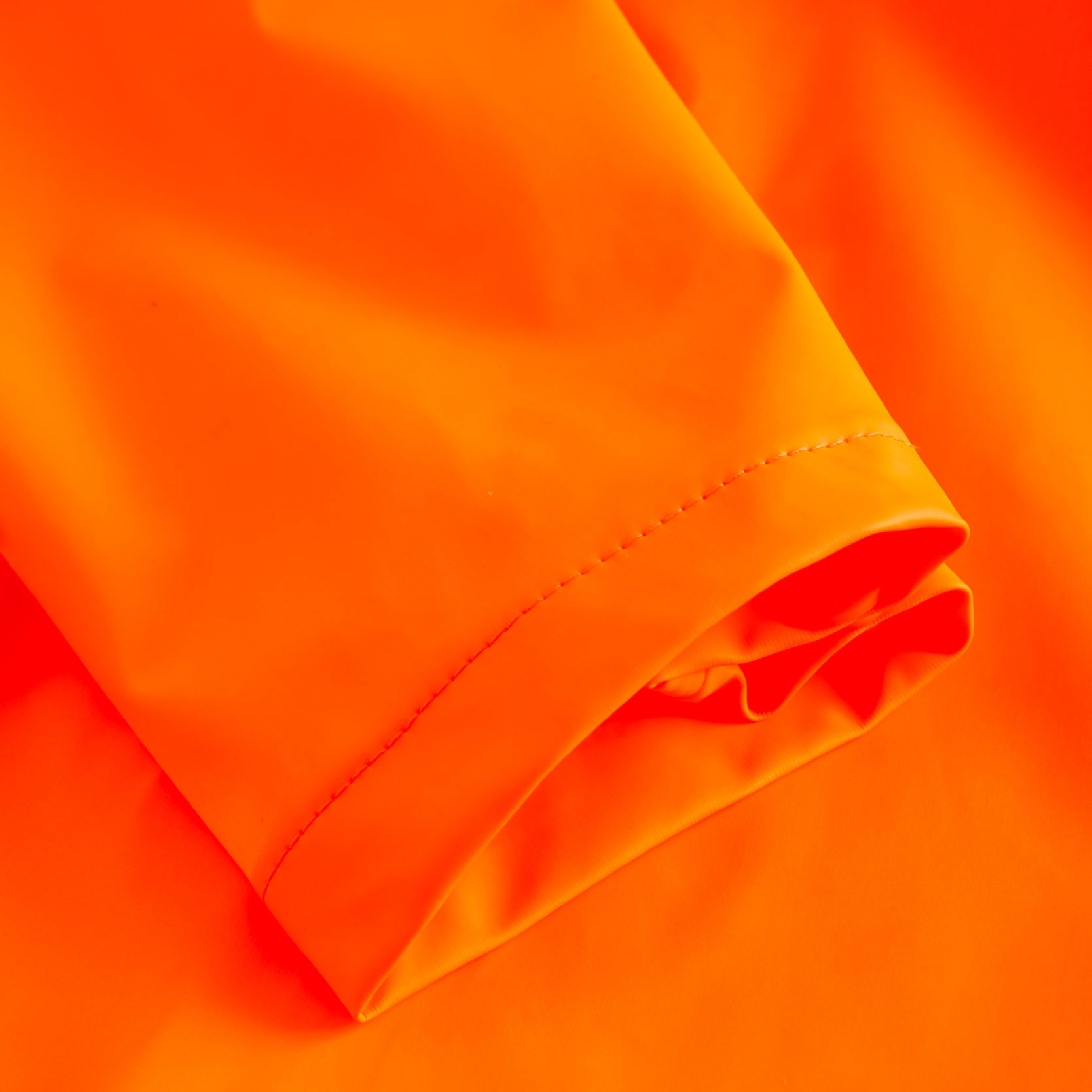 Lyngs&oslash;e Multinorm PU regnjacka, Varsel Orange, large image number 3