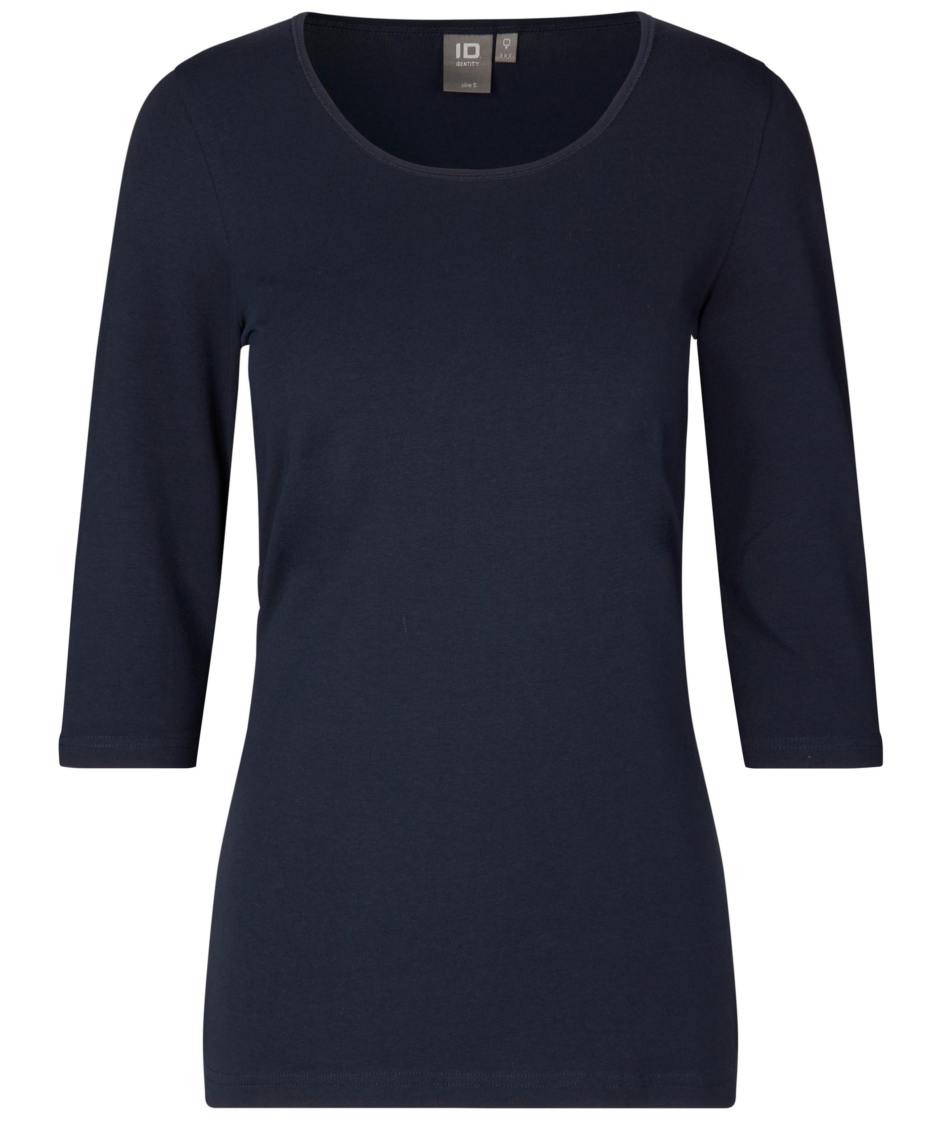 ID 3/4-&Auml;rmliges Damen Stretch T-Shirt, Navy, Navy, swatch