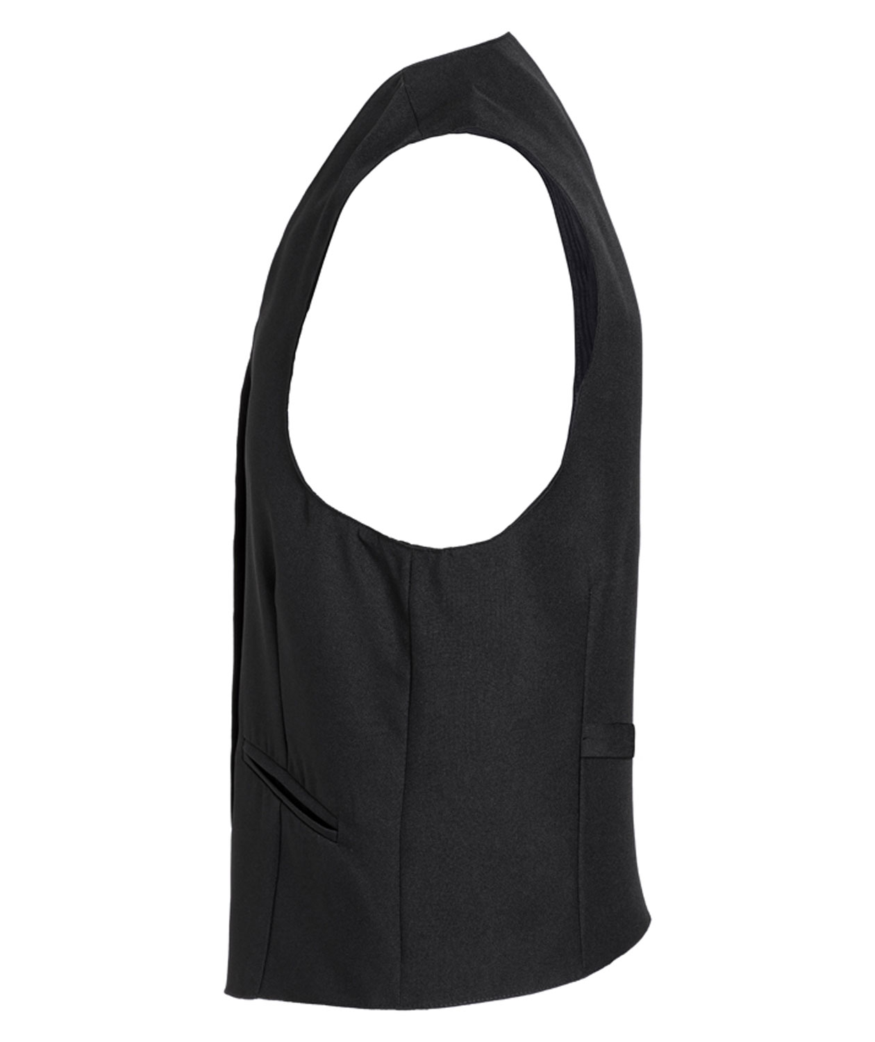 Karlowsky Basic server waistcoat, Black, large image number 4