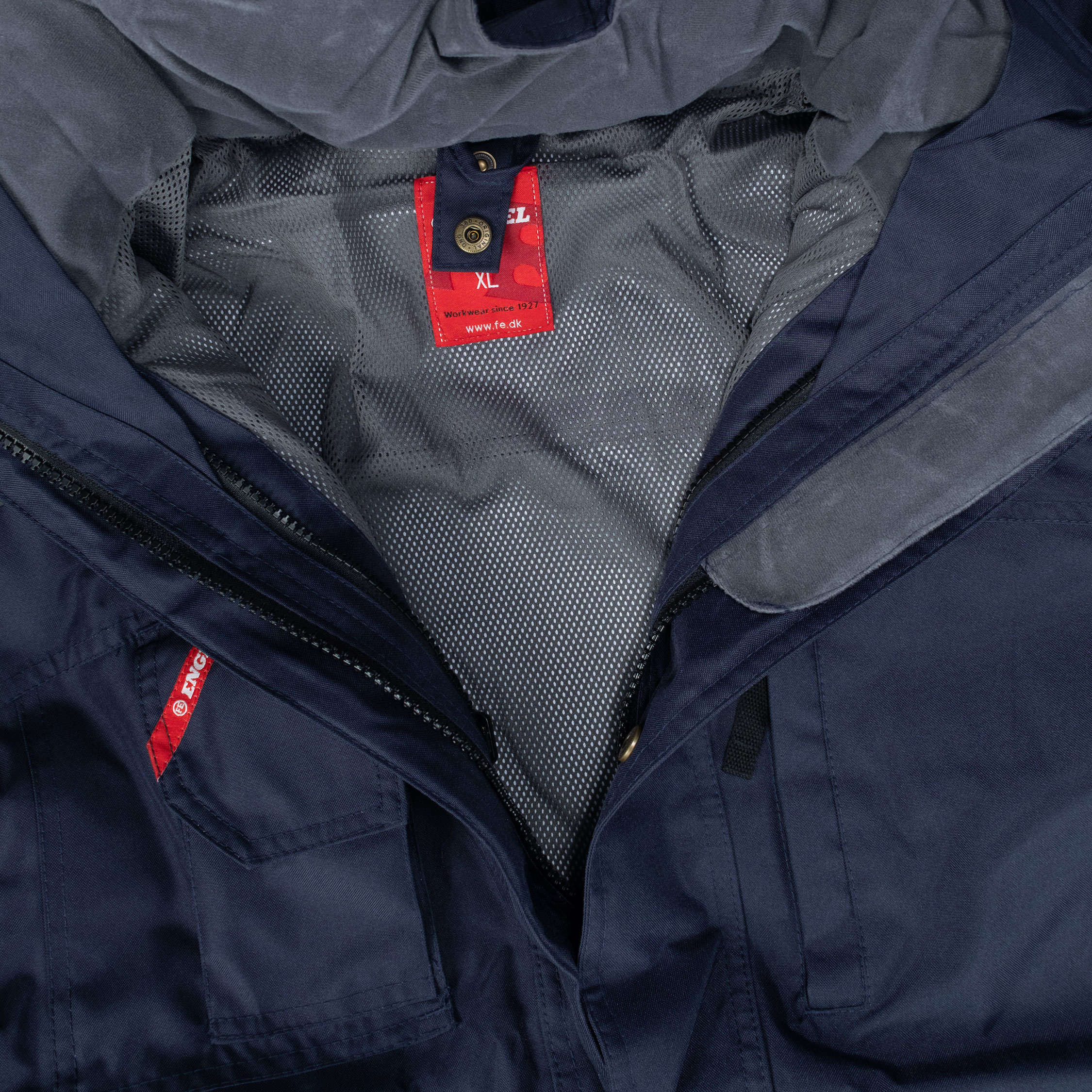 Engel parkas skaljacka, Marinbl&aring;