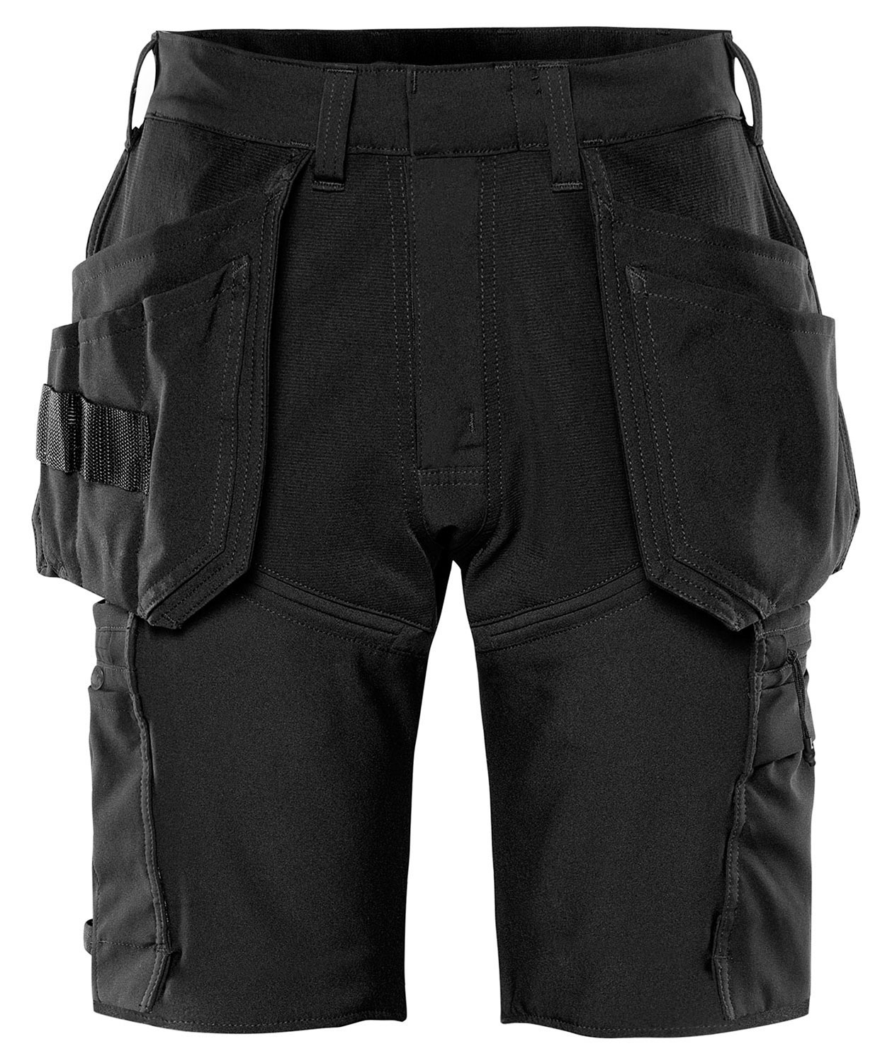 Fristads h&aring;ndverkershorts 2598 LWS full stretch, Svart