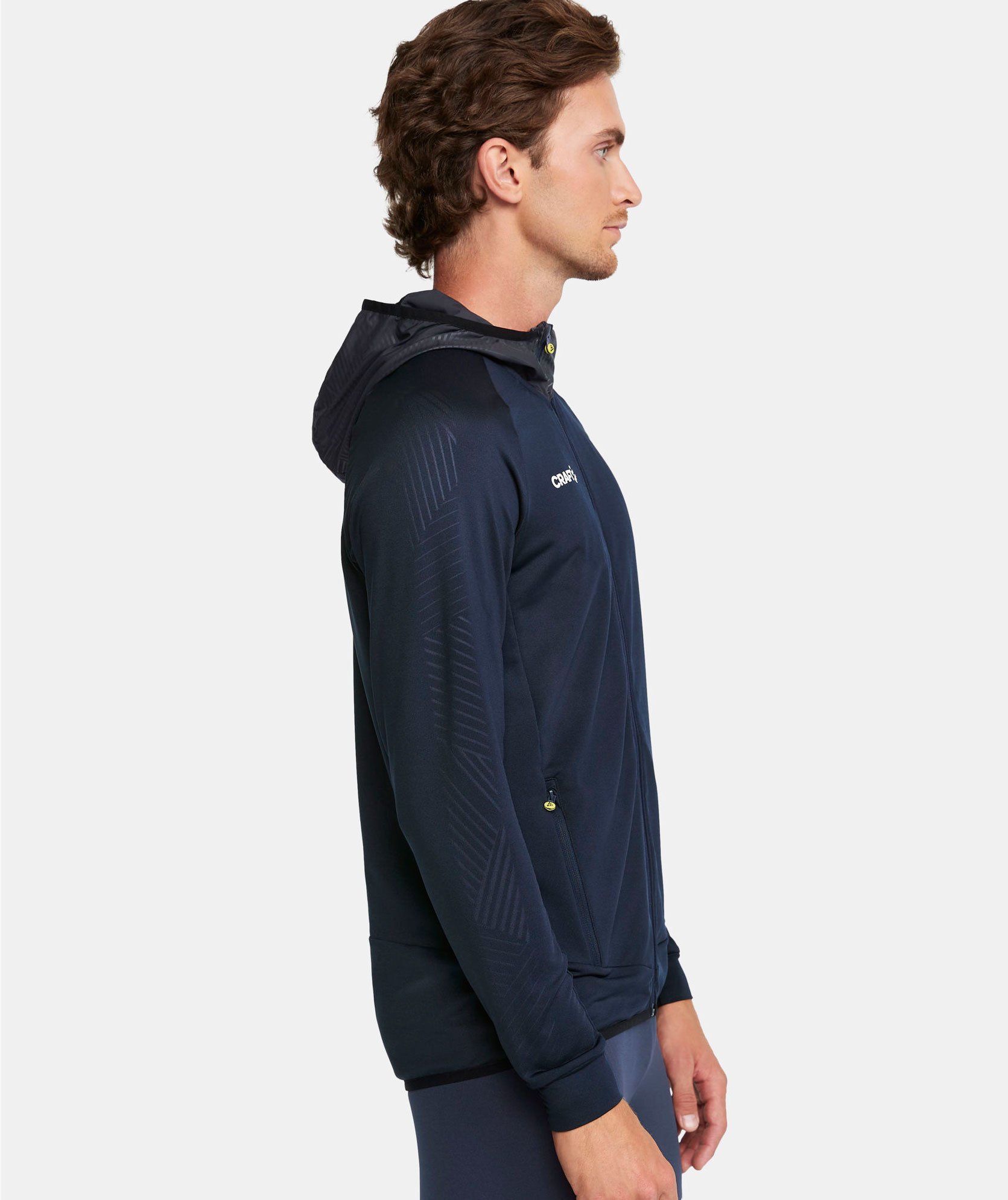 Craft Extend hoodie med dragkedja, Navy, large image number 3