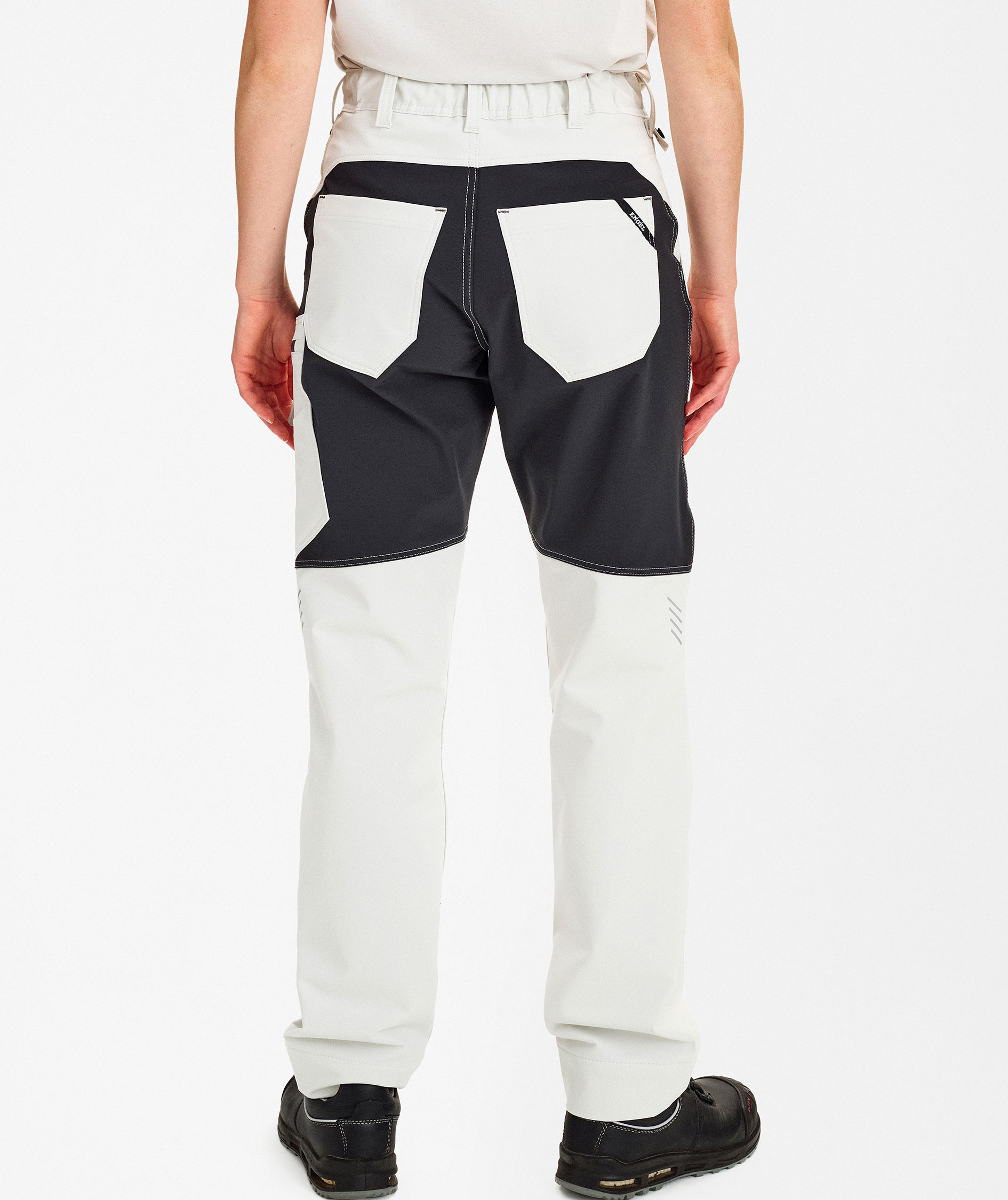 Engel Entire Damen Diensthose full stretch, Bone White/Anthracite Grey, large image number 3