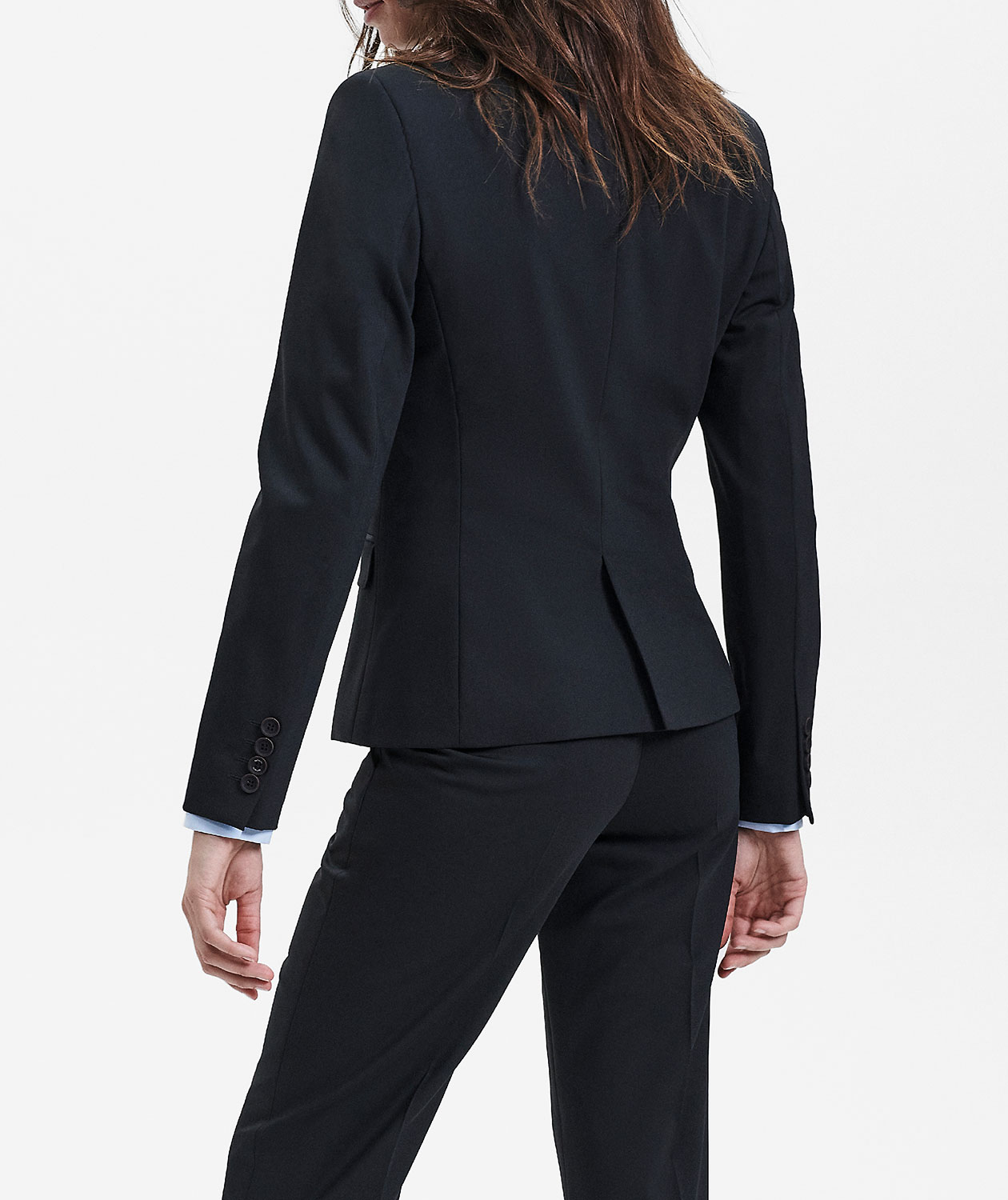 Sunwill Traveller Bistretch Modern fit dame blazer, Svart, large image number 3