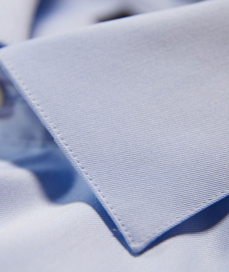 Lindbergh Fine Twill Modern fit skjorte, Lys Bl&aring;, large image number 4