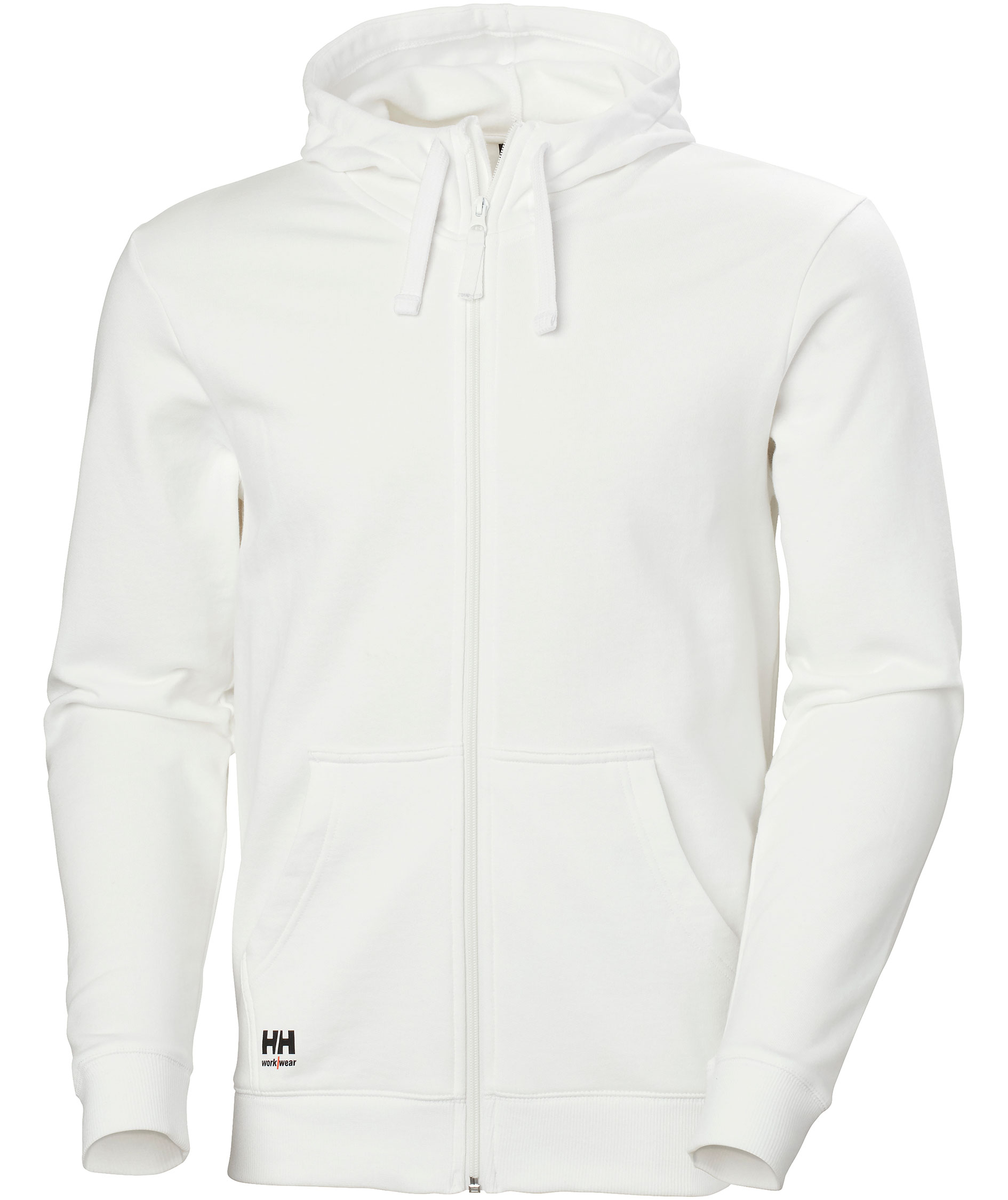 Helly Hansen Classic hoodie med dragkedja, White, White, swatch