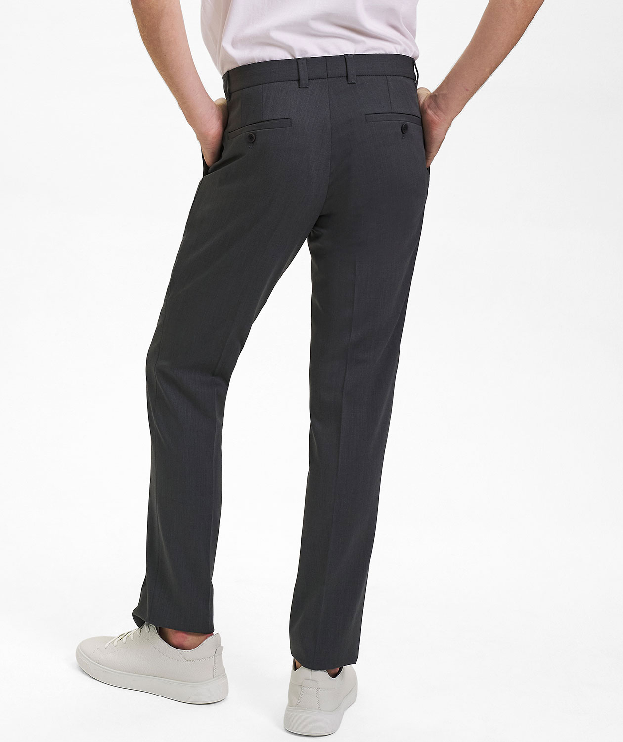 Sunwill Traveller Bistretch Regular fit trousers, Grey, large image number 3