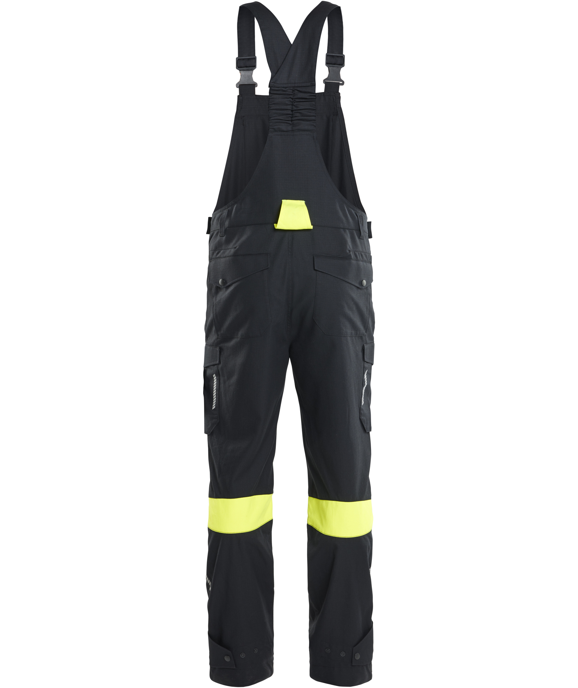 Bl&aring;kl&auml;der FR selebukse, Svart/Hi-Vis Gul