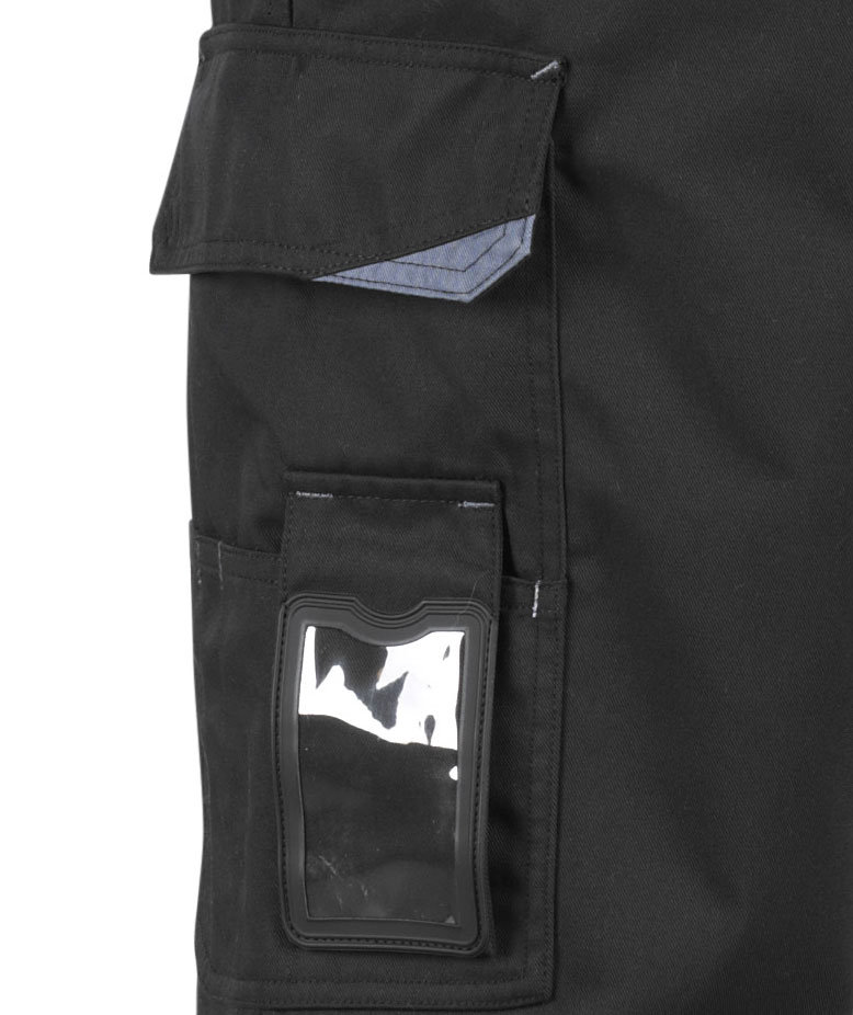 Bl&aring;kl&auml;der h&auml;ngselbyxa, Svart/Gr&aring;, large image number 2