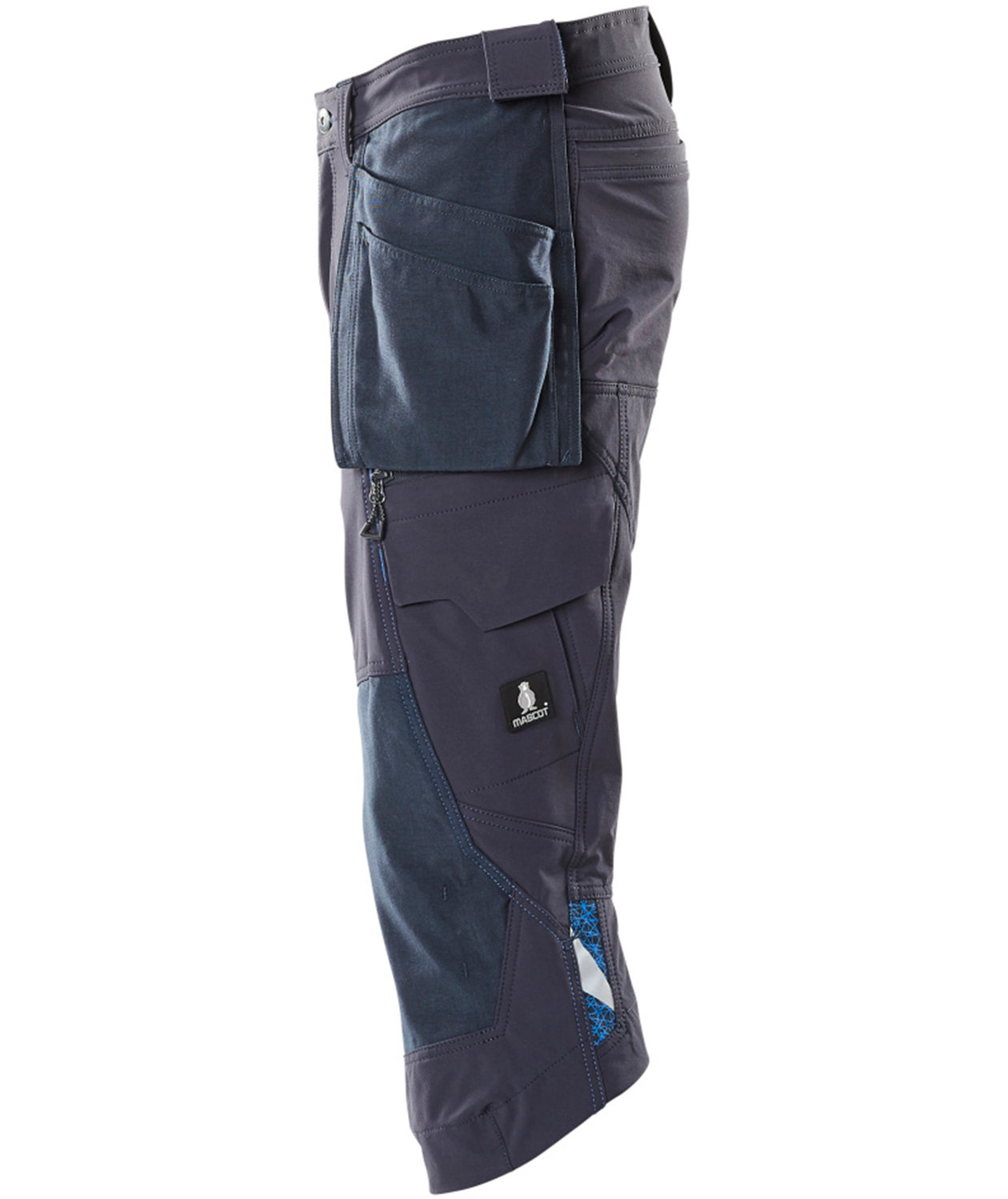 Mascot Accelerate h&aring;ndverkerknickers full stretch, M&oslash;rk Marine, large image number 3