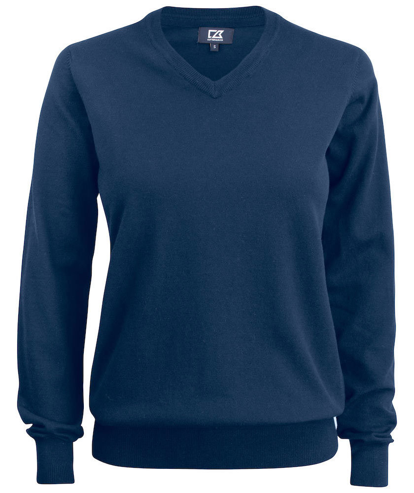 Cutter & Buck Oakville stickad tr&ouml;ja dam, Deep Navy, Deep Navy, swatch