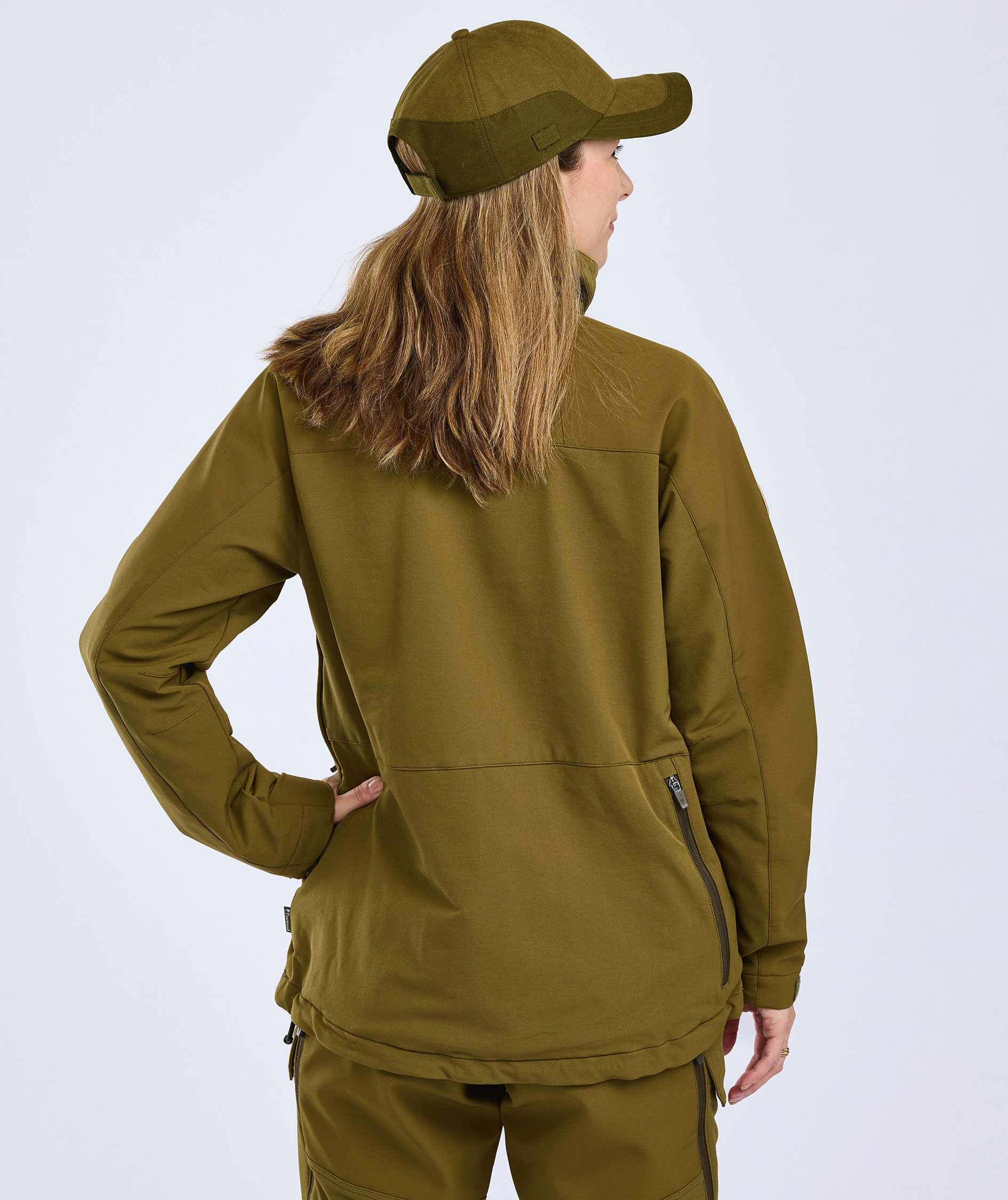 Pinewood&nbsp;Furudal Hunters Hybrid stretch damejakke, Olive green, large image number 3