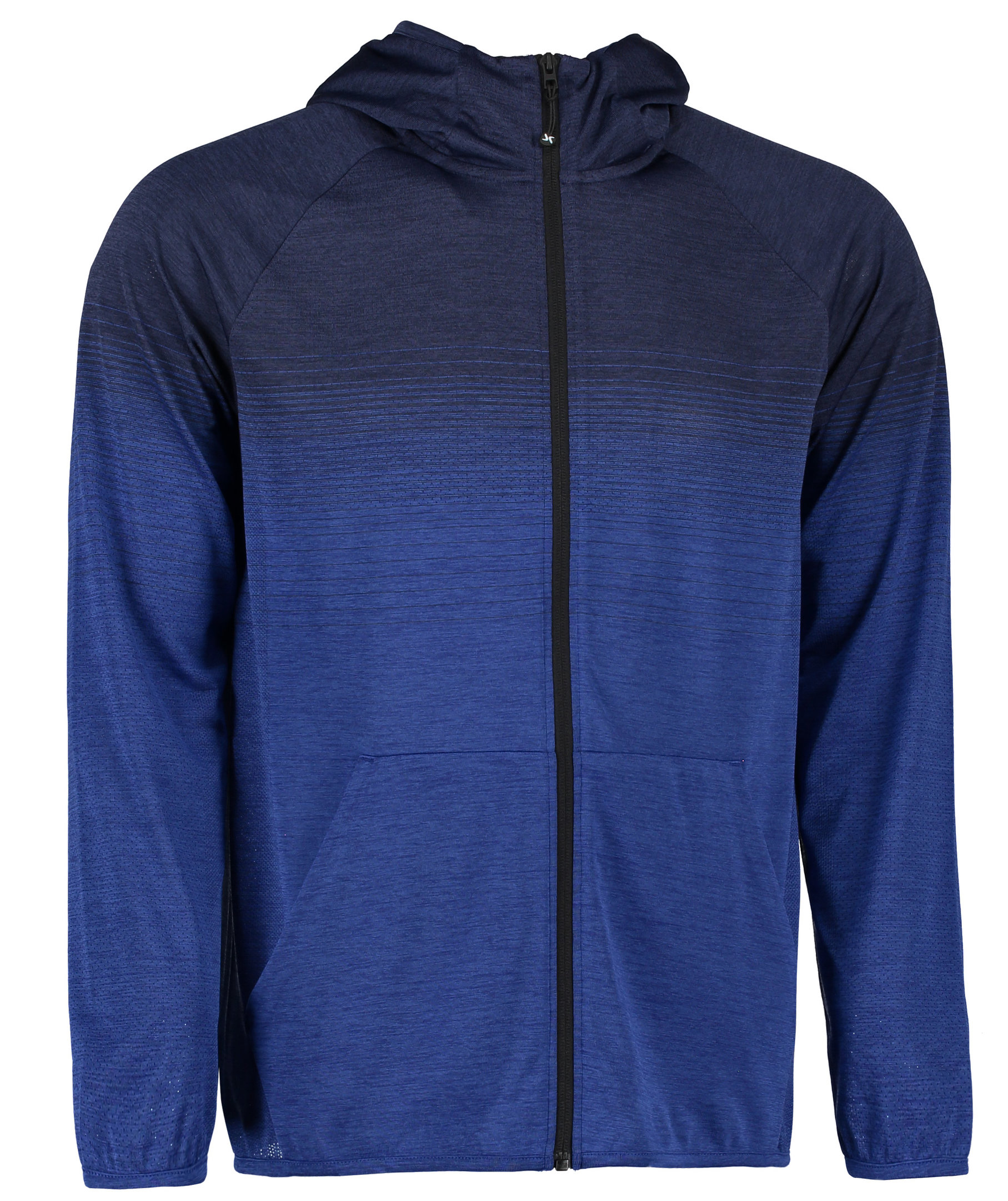 GEYSER seamless cardigan, Navy melange, large image number 2